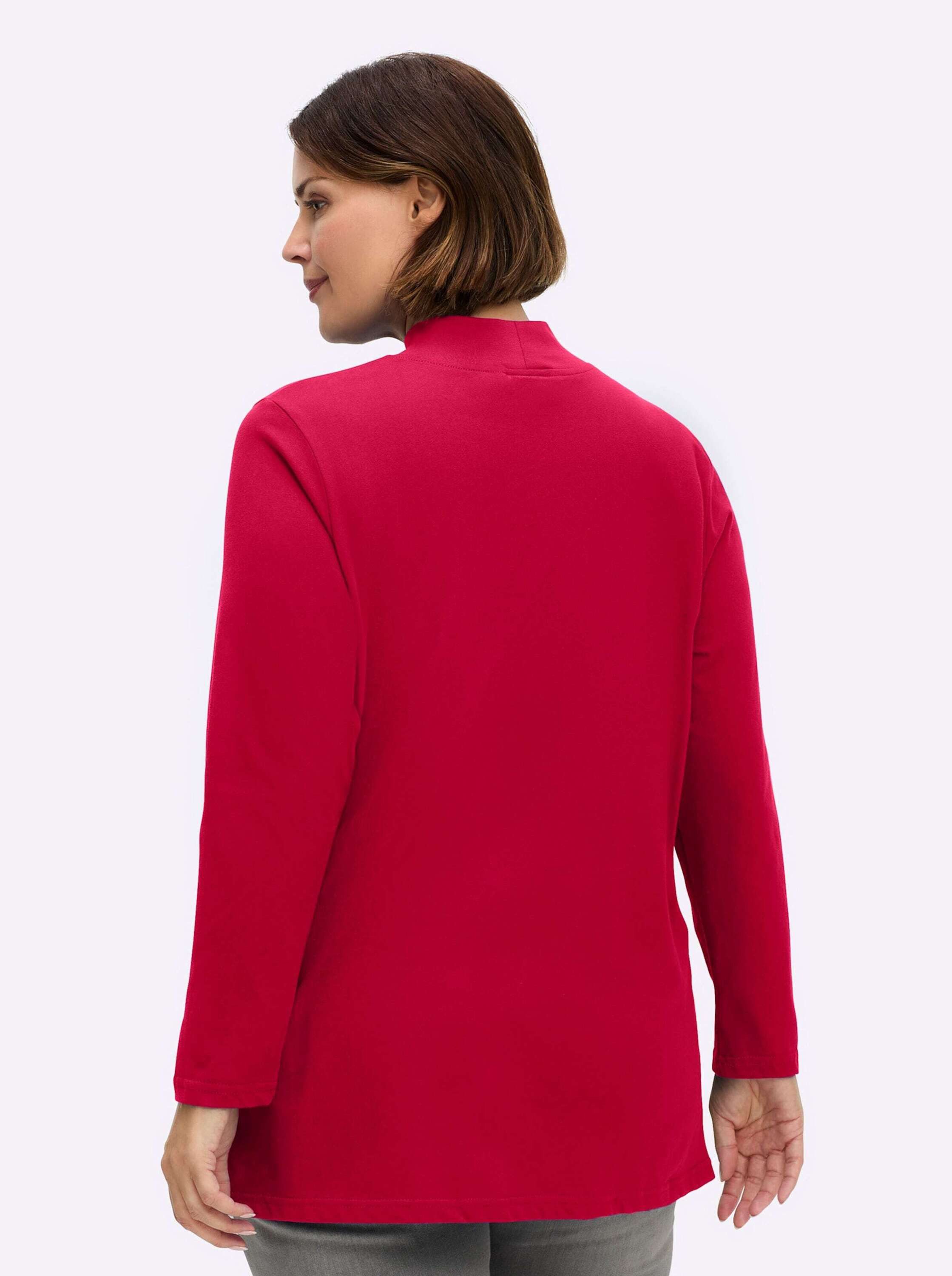 Sieh an! T-Shirt Longshirt Langarm