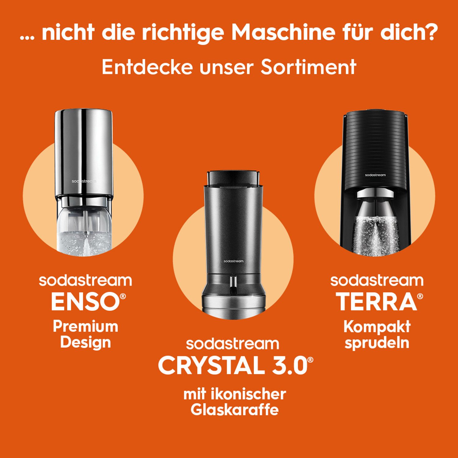 SodaStream Wassersprudler DUO Wassersprudler, Standard Pack, (Set, 4-tlg), Glas- und Kunststoffflaschen nutzbar, 2 Flaschen inklusive – Bild 5 von 5