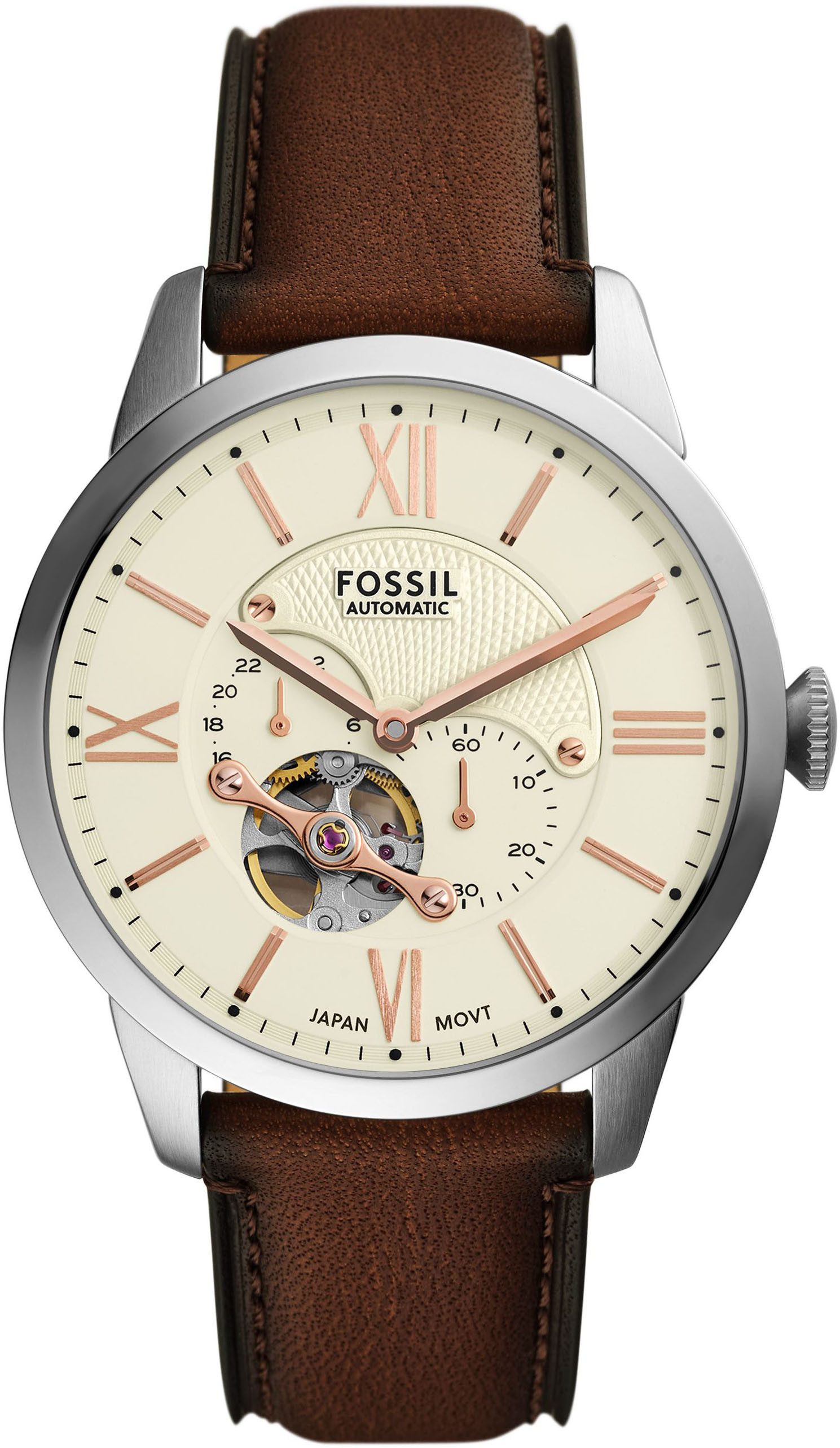 Fossil Automatikuhr TOWNSMAN Automatic ME3266, Armbanduhr, günstig online kaufen