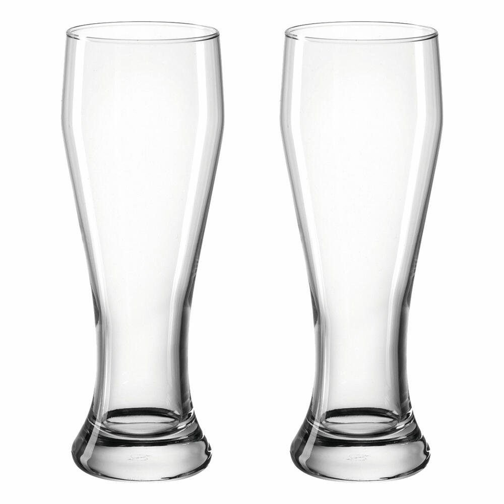 montana-Glas Gläser-Set :basic Weizenbierglas 2er Set 655 ml, Glas