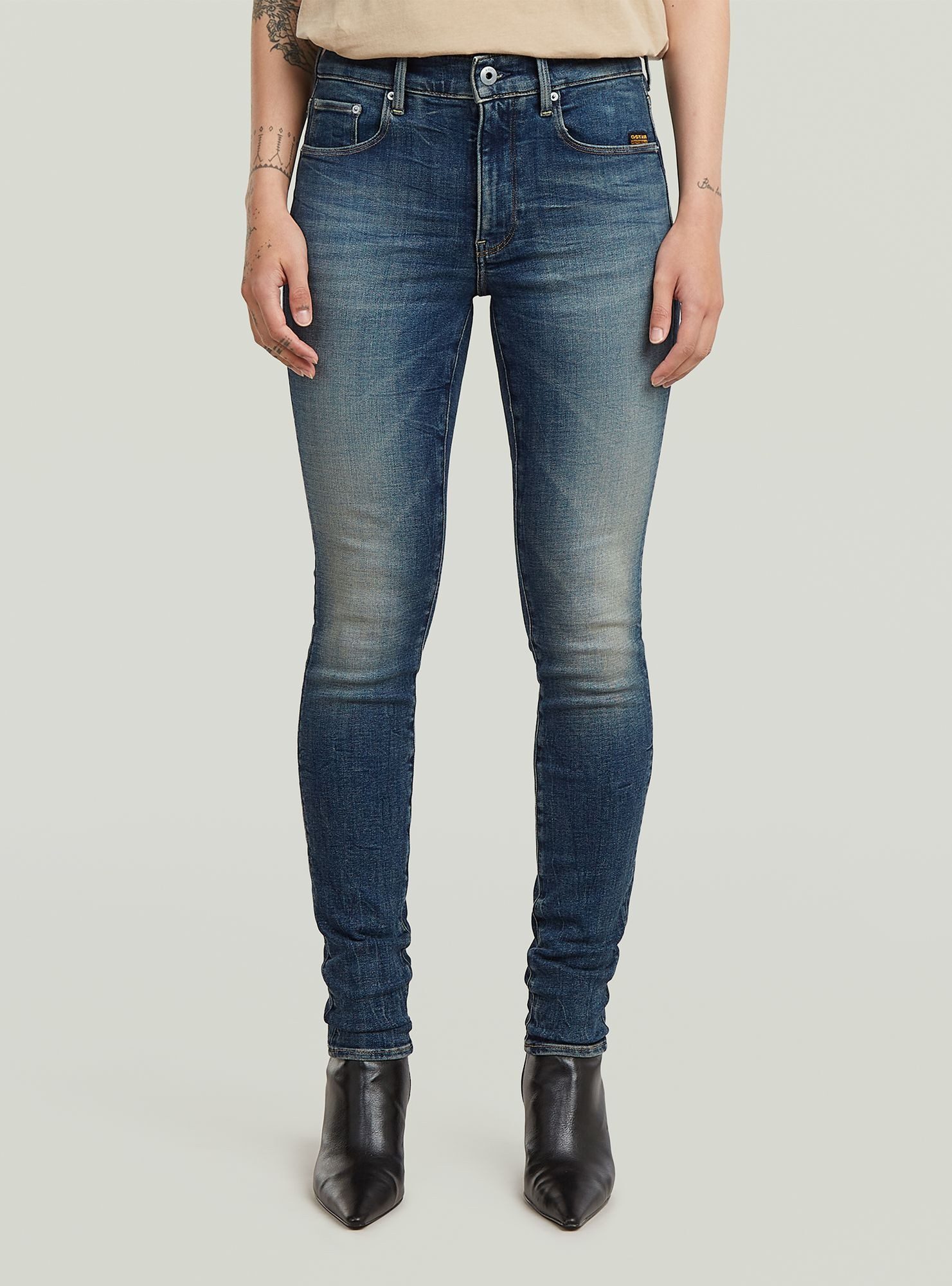 G-STAR 5-Pocket-Jeans 3301 Skinny Jeans