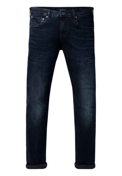 Scotch & Soda Slim-fit-Jeans Scotch & Soda Herren Jeans SKIM 133355 Roamer 2151 Dunkelblau