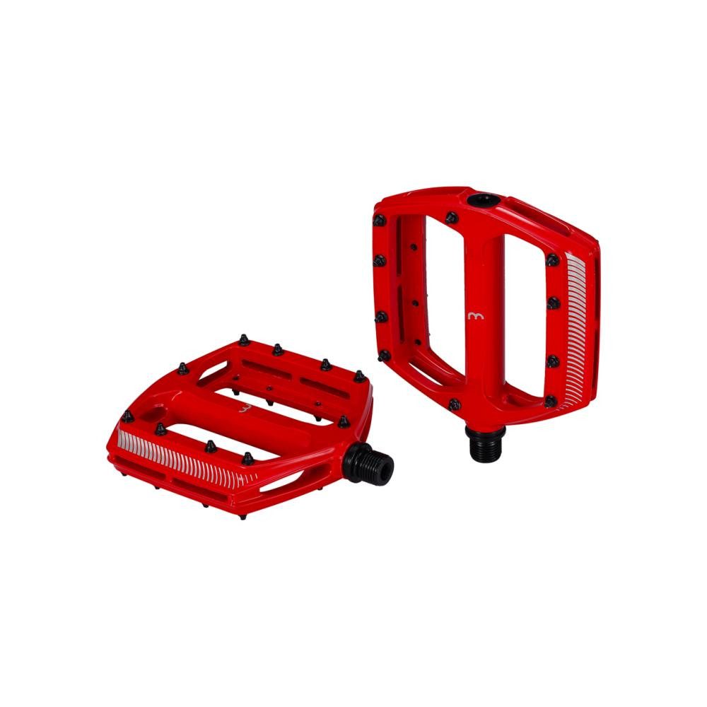 BBB Plattformpedale BBB Pedale CoolRide MTB rot