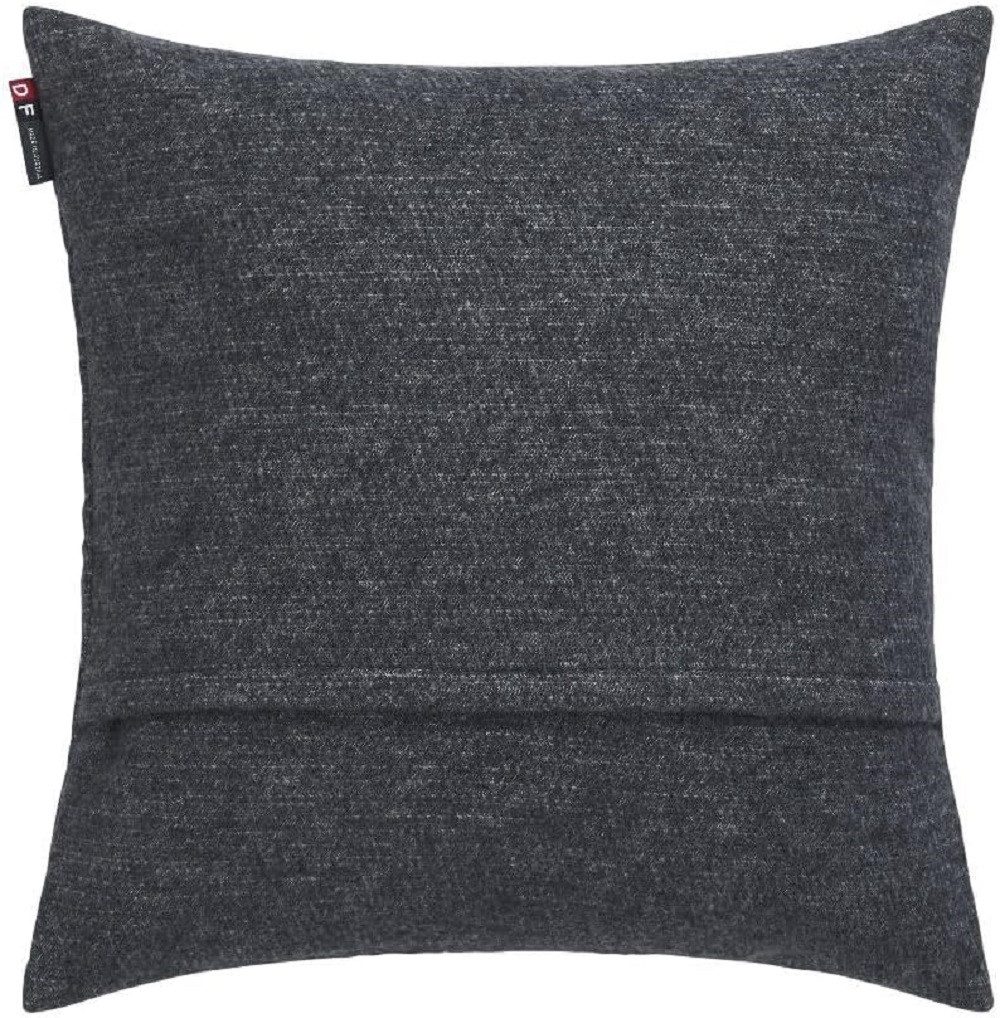 DAVID FUSSENEGGER Kissenhülle Kissenbezug Kissen Edelweiß anthrazit 40 x 40 günstig online kaufen