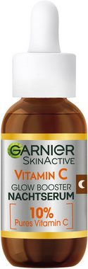 GARNIER Gesichtsserum Garnier Vitamin C Glow Booster Nachtserum