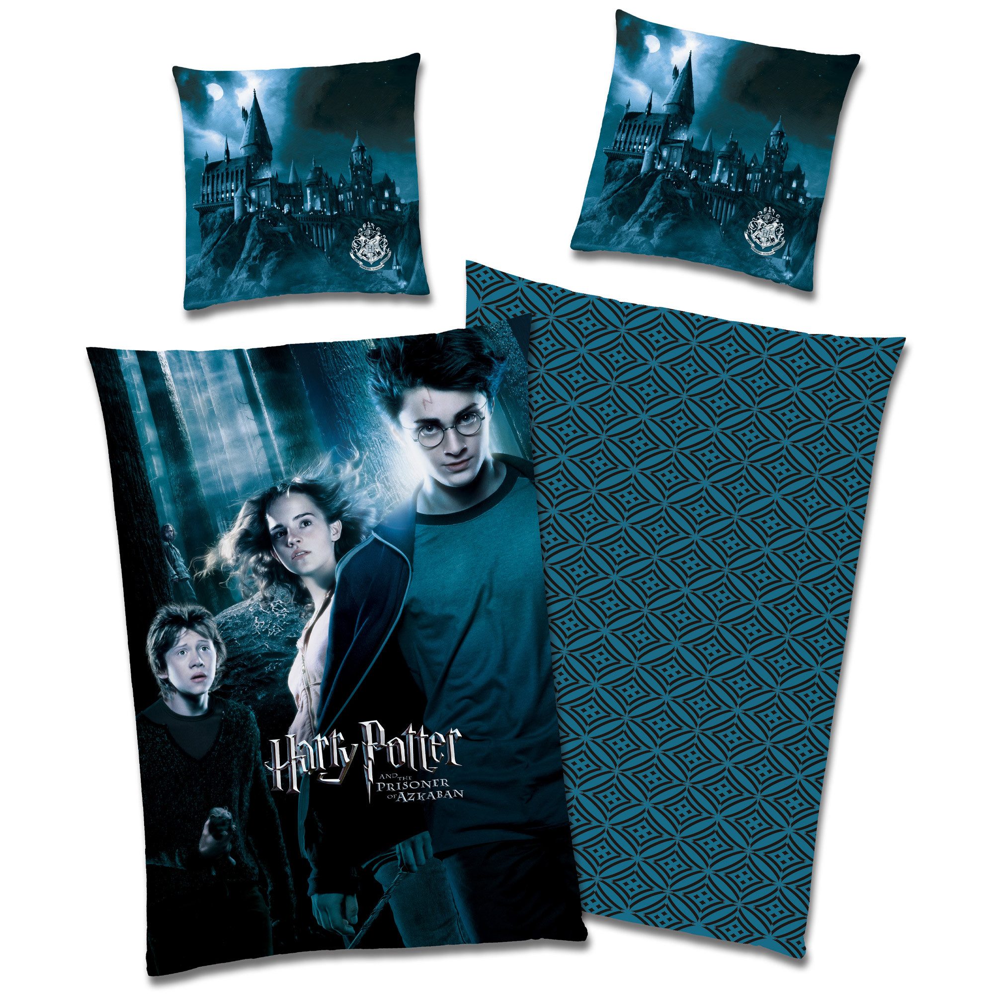 BERONAGE Wendebettwäsche Harry Potter Bettwäsche Azkaban Blau Linon / Renfo günstig online kaufen