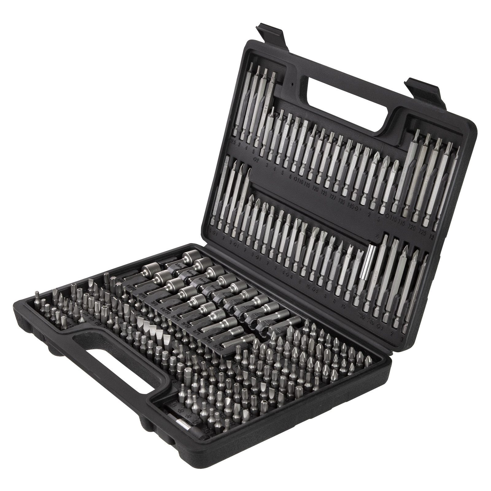 Bohrer- und Bitset Bit Satz Profi 208 teilig