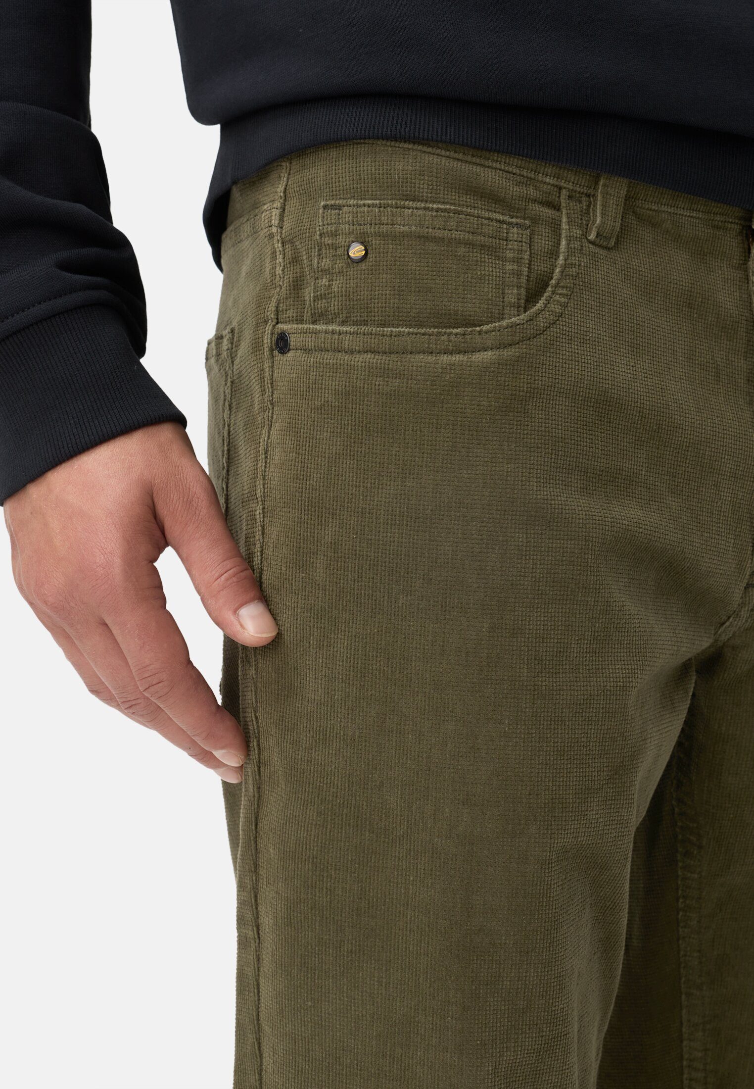 camel active Chinos Hose aus Baumwollmix (1-tlg)