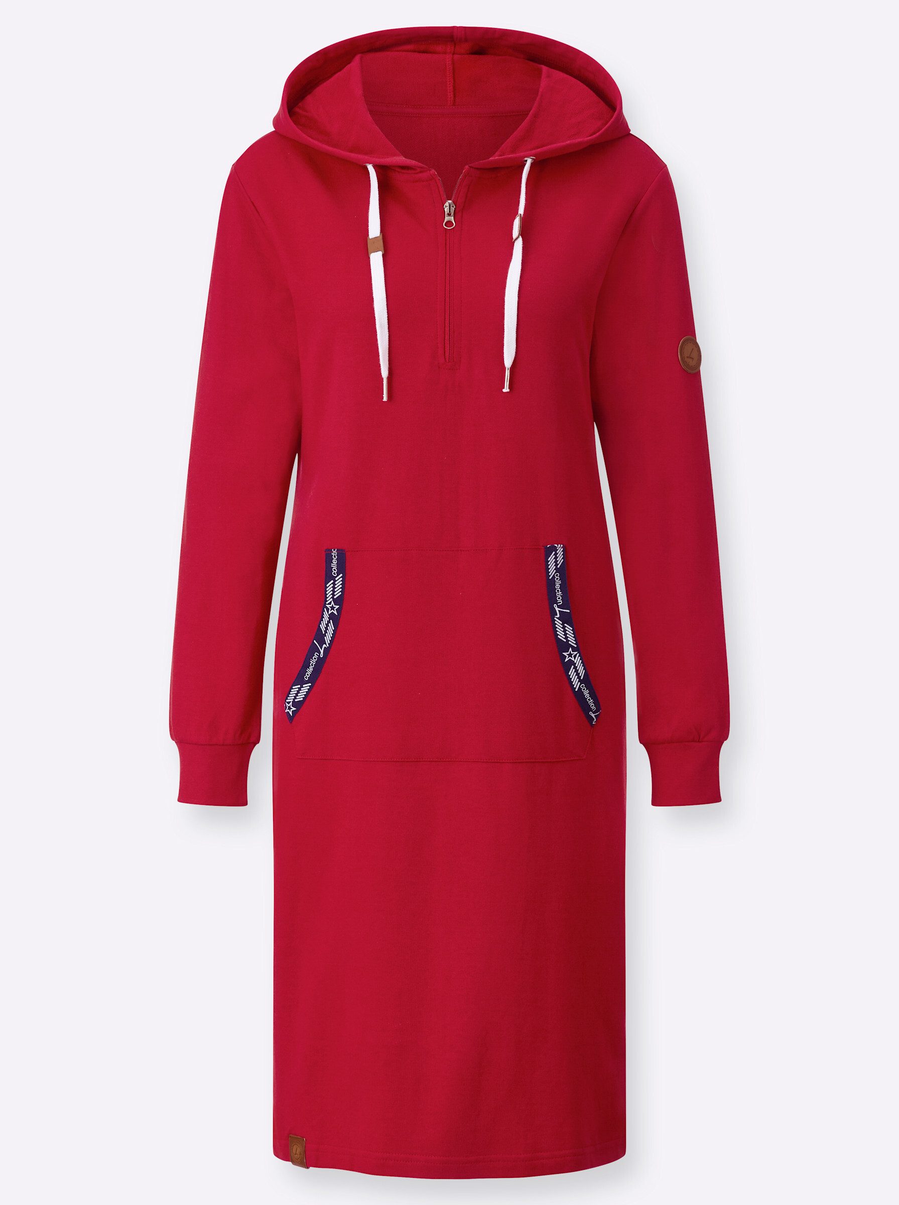 Witt Jerseykleid Sweatkleid Langarm