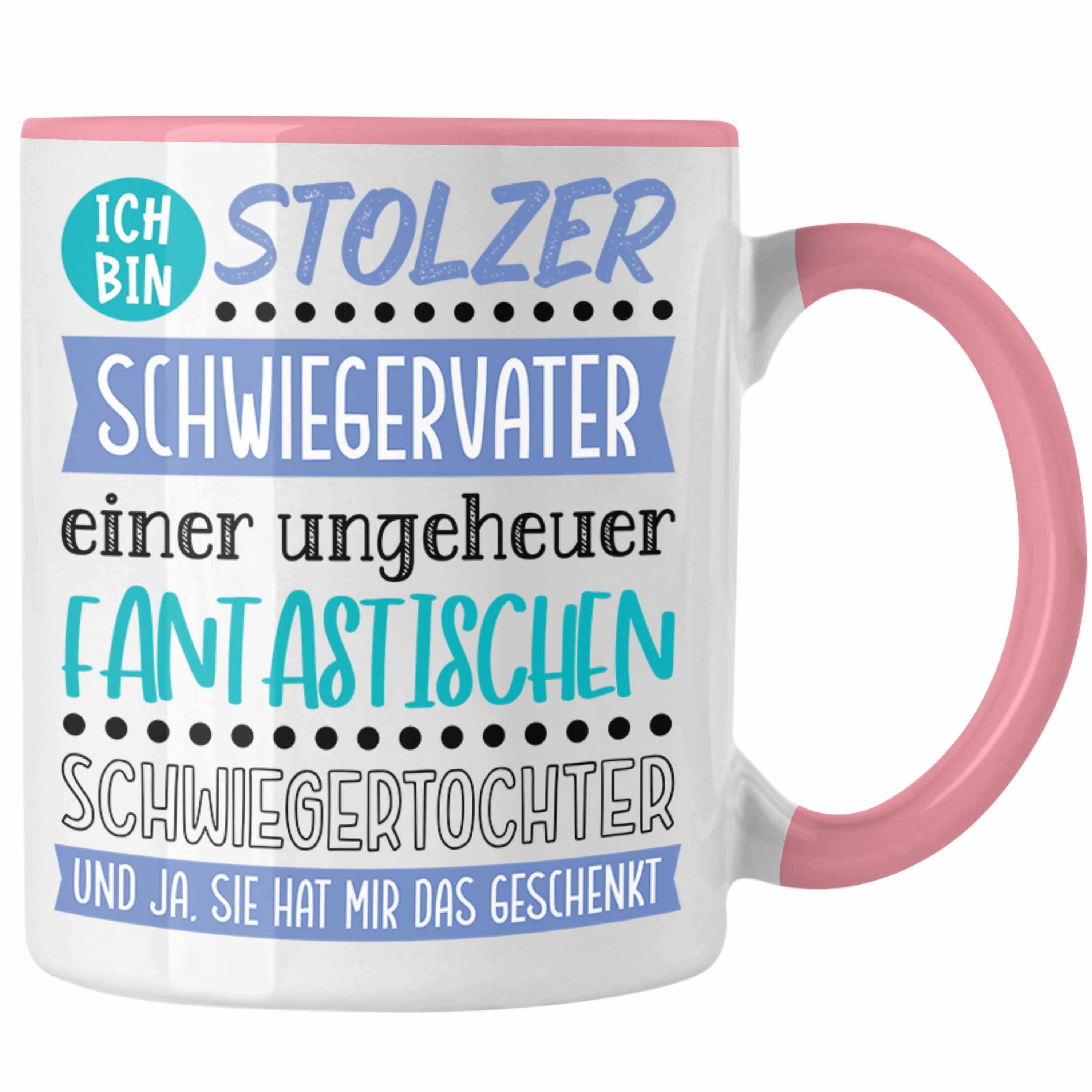 Trendation Tasse »Bester Schwiegervater Tasse Geschenk Geburtstag