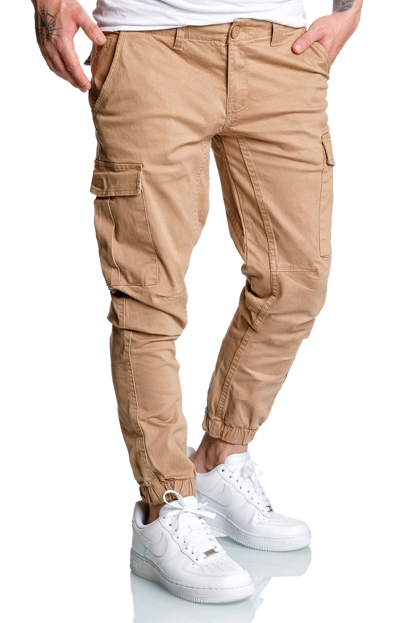 REPUBLIX Cargohose William Herren Cargo Jogger Chino Hose Jeans