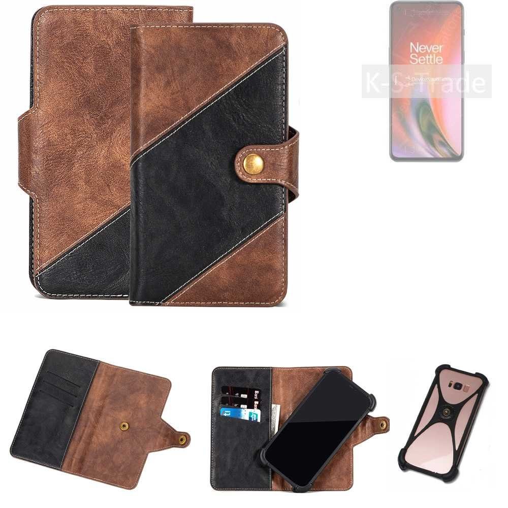 K-S-Trade Handyhülle für OnePlus Nord 2 5G, Handyhülle Schutzhülle Bookstyle Case Klapphülle Cover Hülle