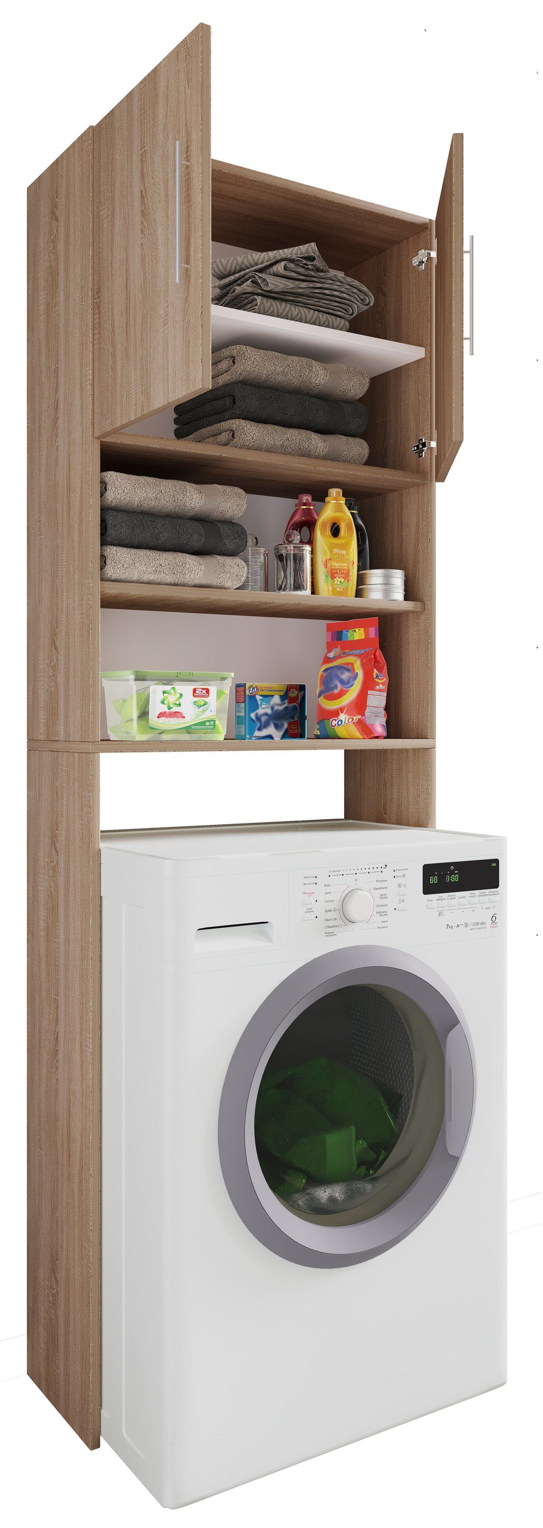 VCM Waschmaschinenumbauschrank Überbauschrank Waschmaschine Überbau Schrank günstig online kaufen