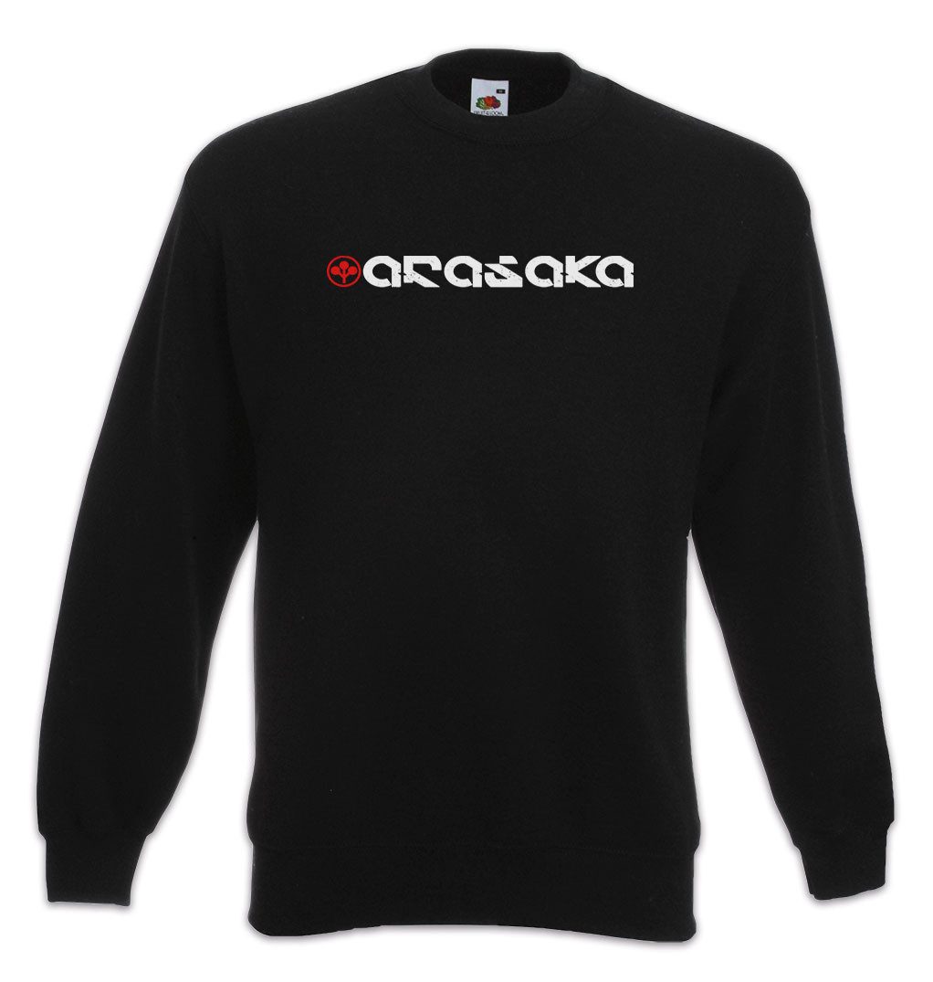 Urban Backwoods Sweatshirt Arasaka Sweatshirt Cyber Japan Corporation Logo Punk 2077 (1-tlg) Megacorporation Saburo Yorinobu Arasaka