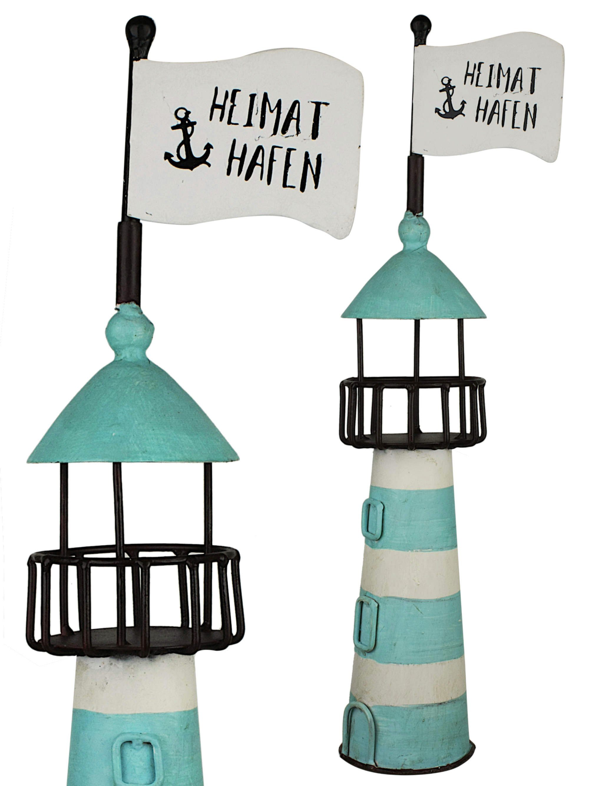 Paulslandhaus Gartenfigur Zaunhocker Leuchtturm, Ankerplatz, Heimathafen, günstig online kaufen