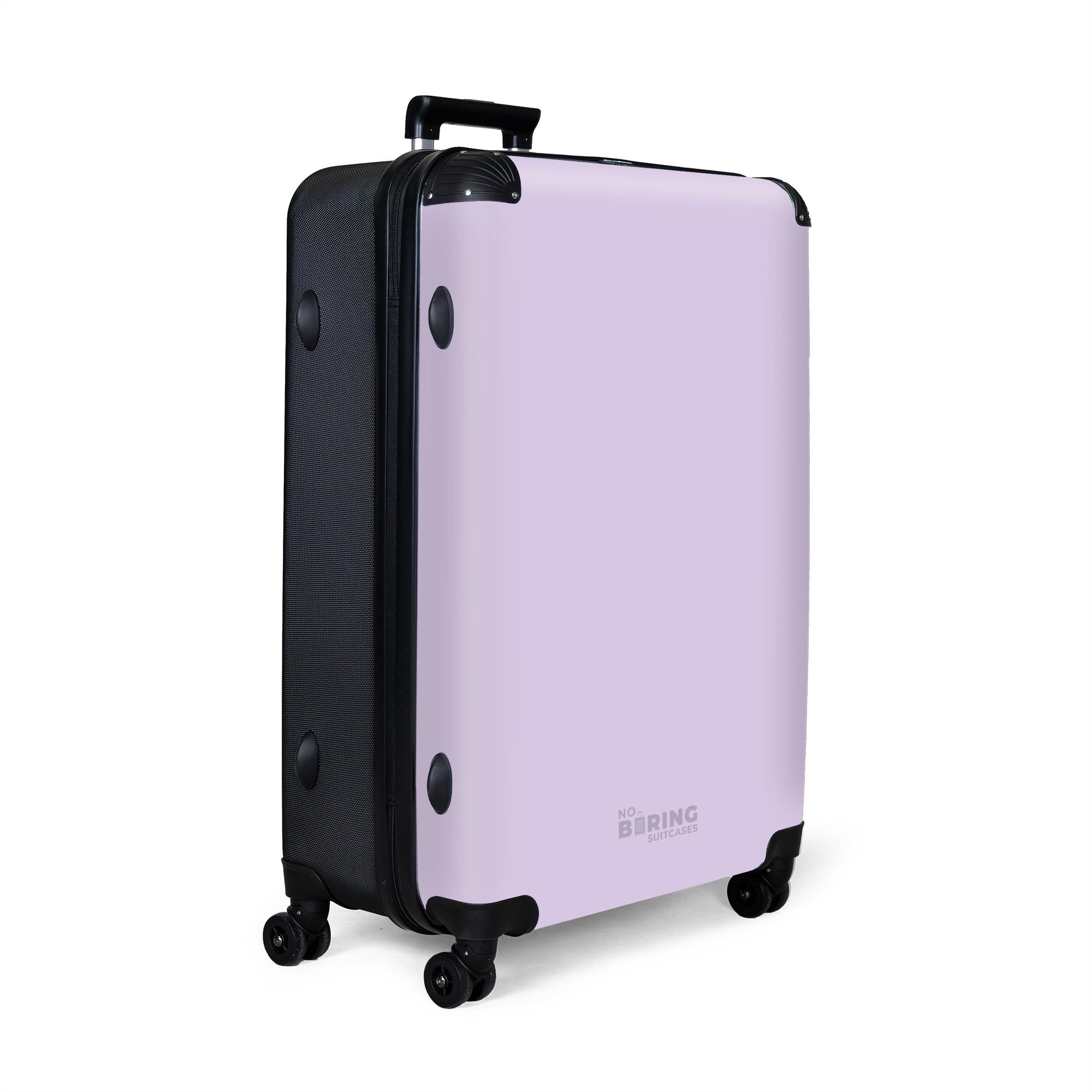NoBoringSuitcases.com© Hartschalen-Trolley Pastell lila 77 cm günstig online kaufen