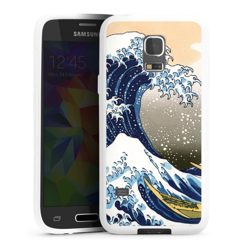 DeinDesign Handyhülle Great wave of Kanagawa / Die große Welle vor Kanagawa, Hülle Katsushika Hokusai Kunst