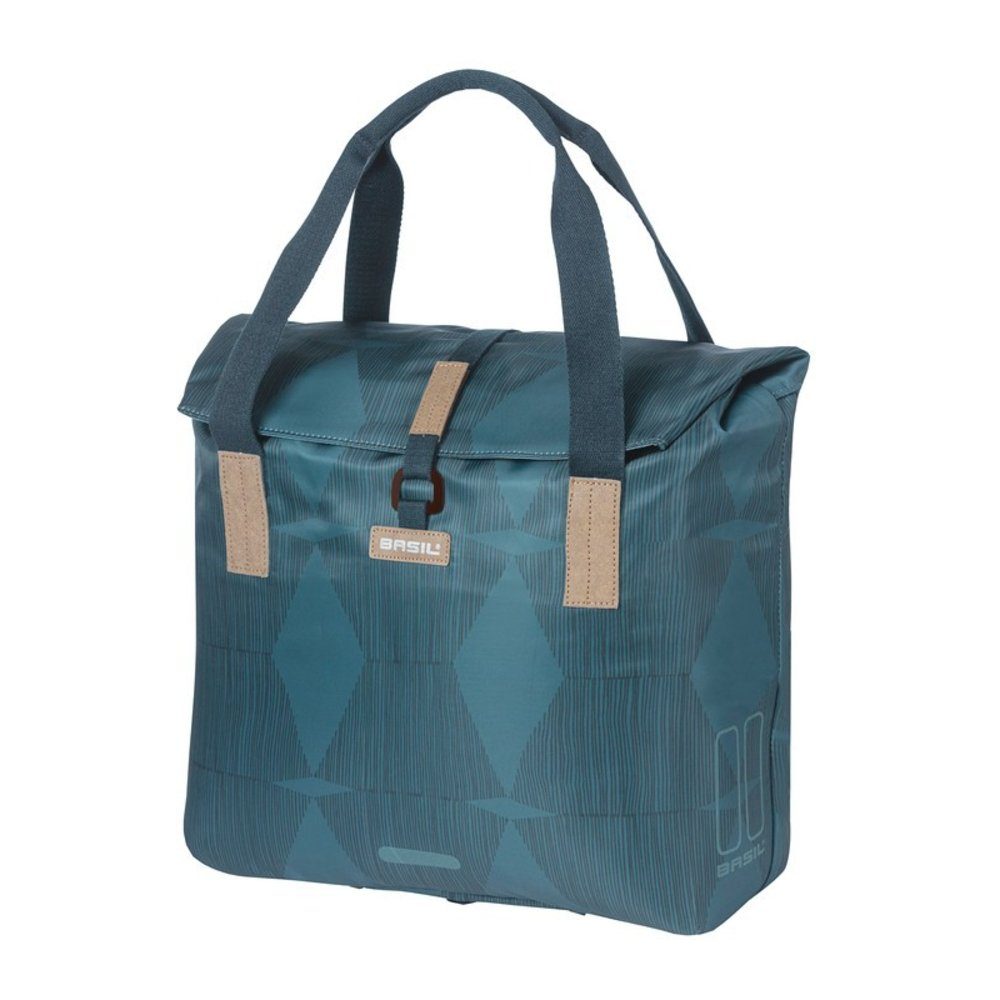 Basil Fahrradtasche Fahrrradshopper Elegance estate blue, 20-26ltr