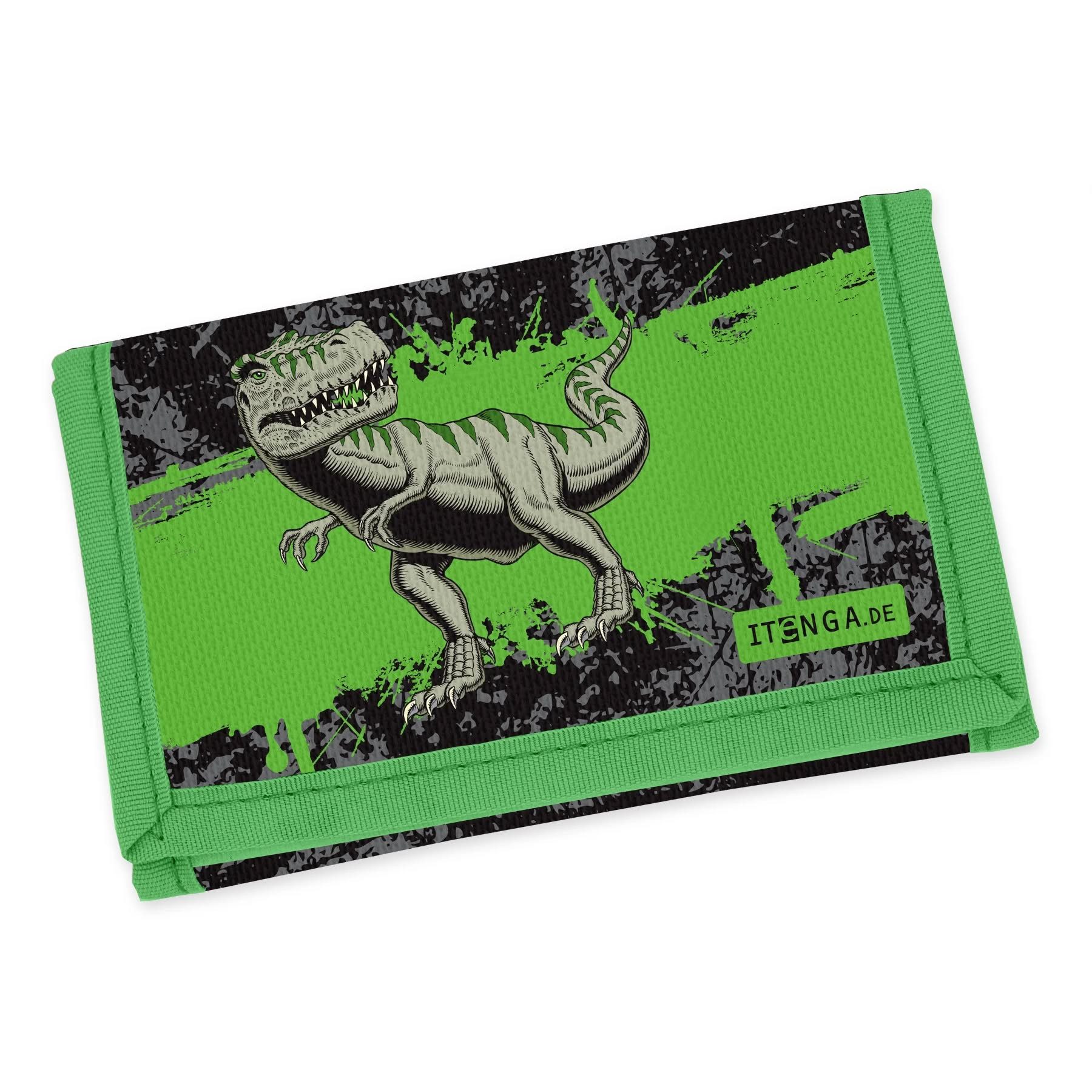 Brustbeutel itenga Brustbeutel - T-REX - Geld Beutel Börse Schlaufe Polyester