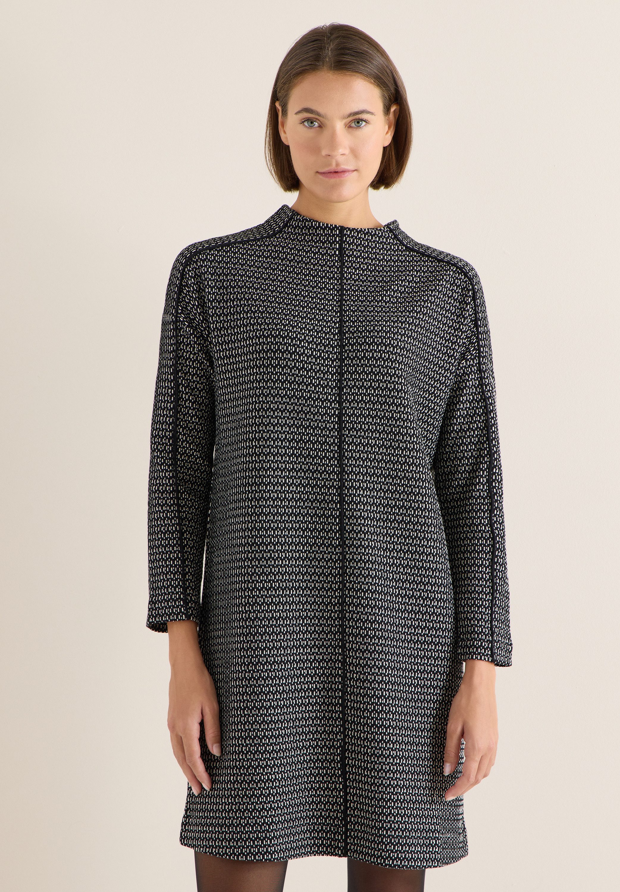 CECIL Midikleid mit Struktur im Casual Fit günstig online kaufen