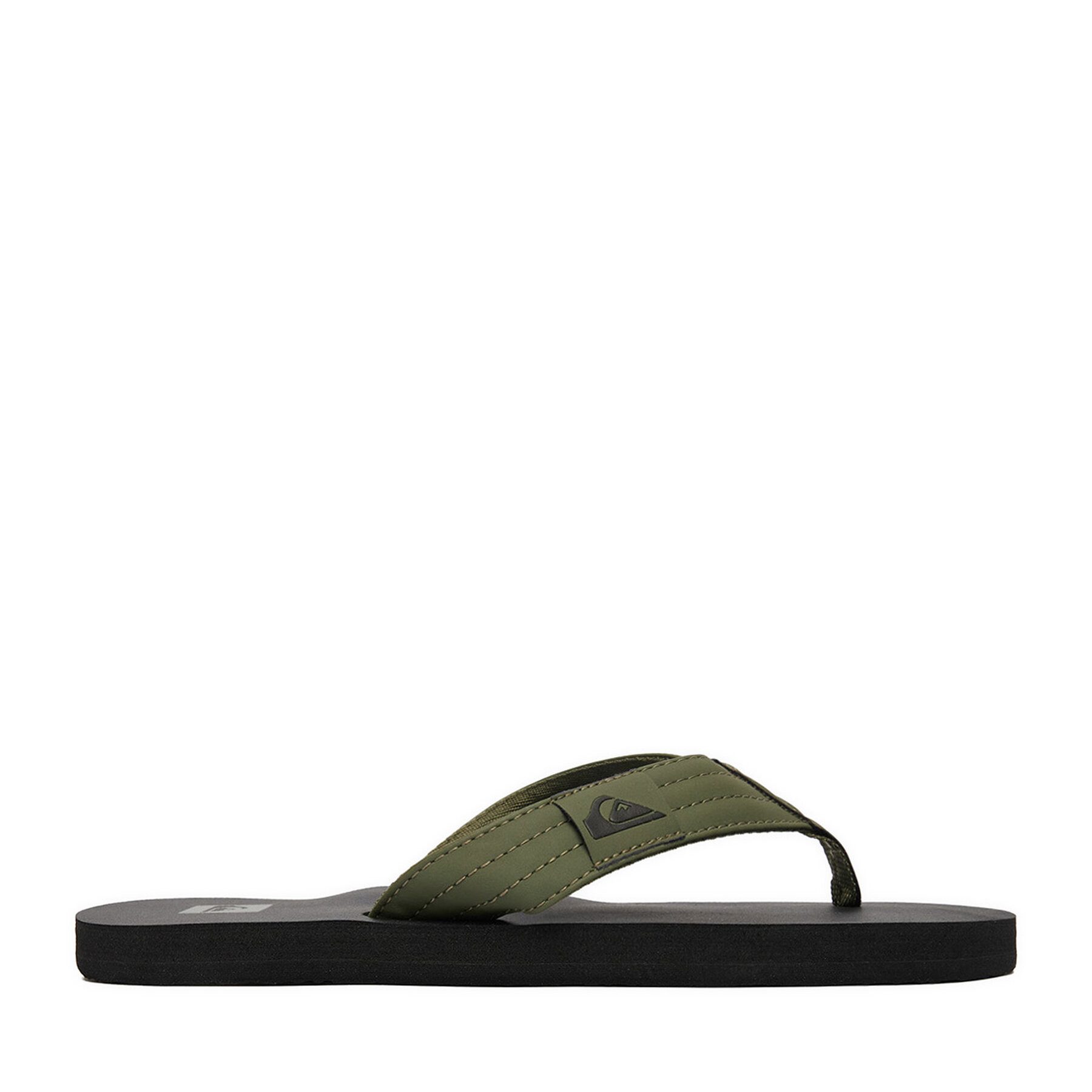 Quiksilver Grüne Quiksilver Herren-Flip-Flops Badepantolette