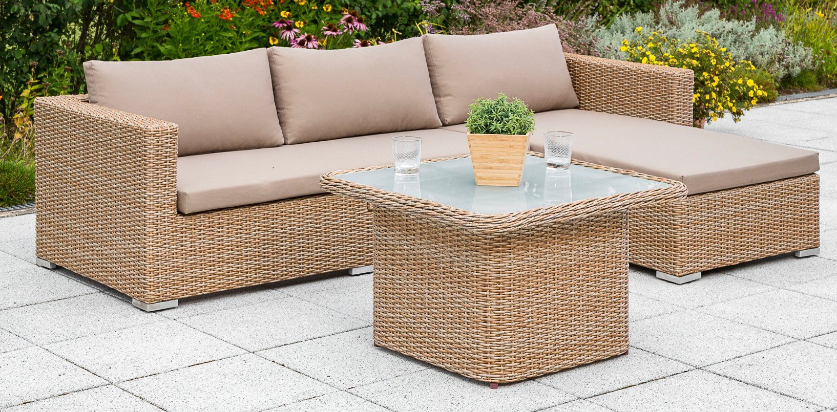 MERXX Gartenlounge-Set Veneto