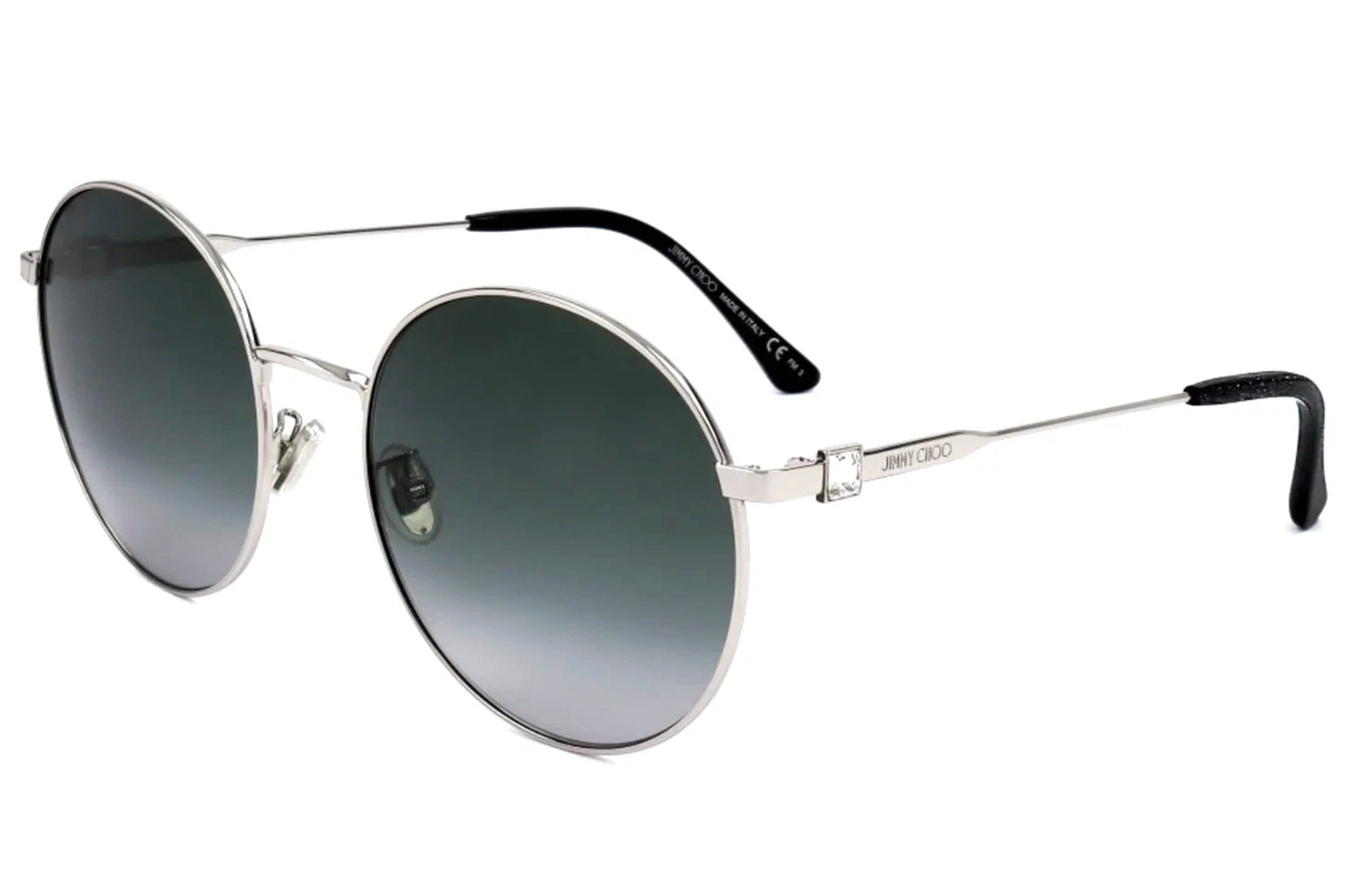 JIMMY CHOO Sonnenbrille EYEWEAR KAT Sonnenbrille Brille Gold Swarovski Kris günstig online kaufen