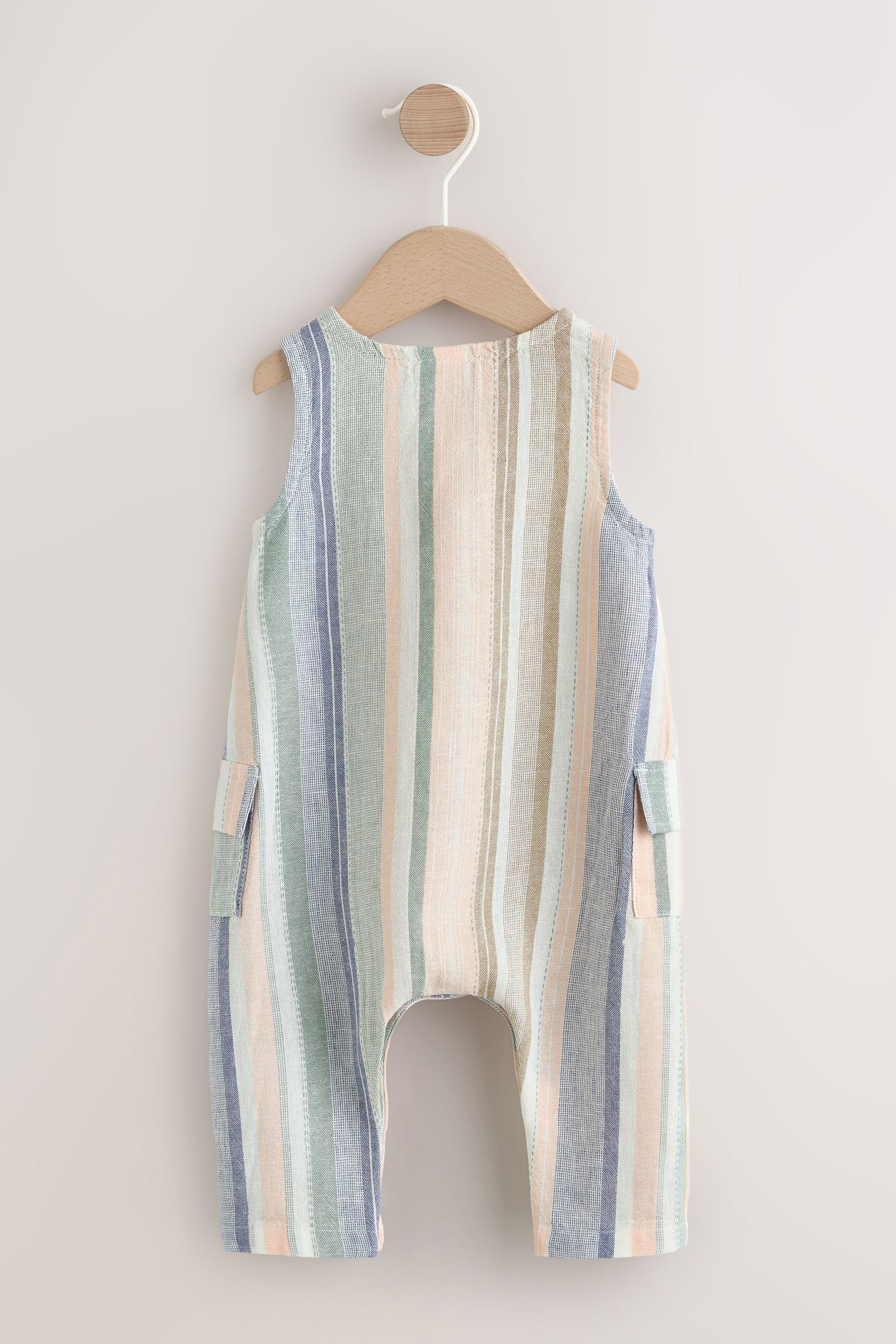 Next Strampler Babystrampler aus Webmaterial (1-tlg)