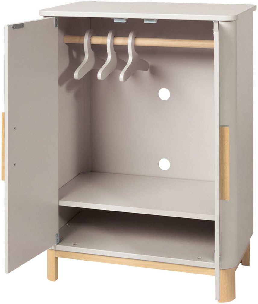 Pinolino® Puppenkleiderschrank Malea (Set), inklusive 3 Kleiderbügel