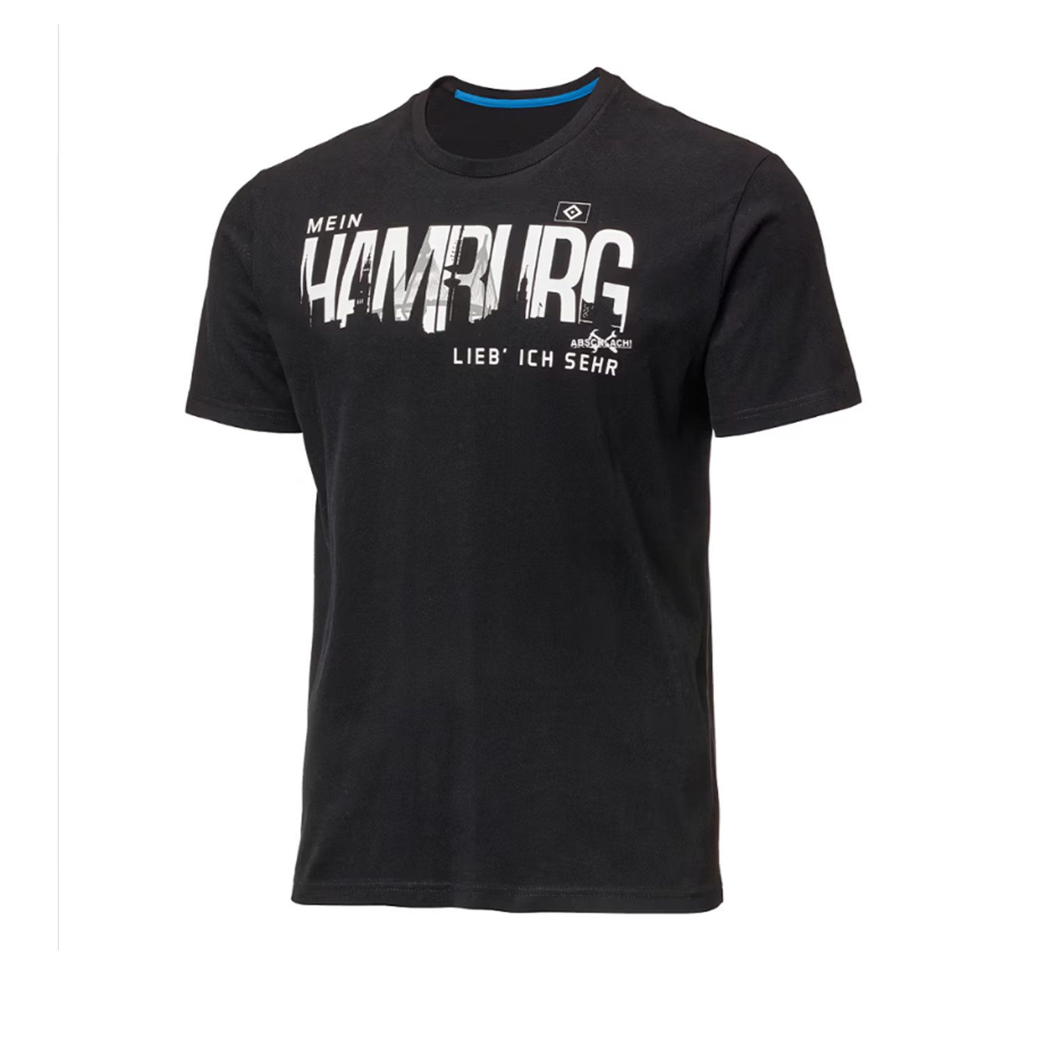 HSV T-Shirt Hamburger SV T-Shirt „Mein Hamburg – Abschlach!“