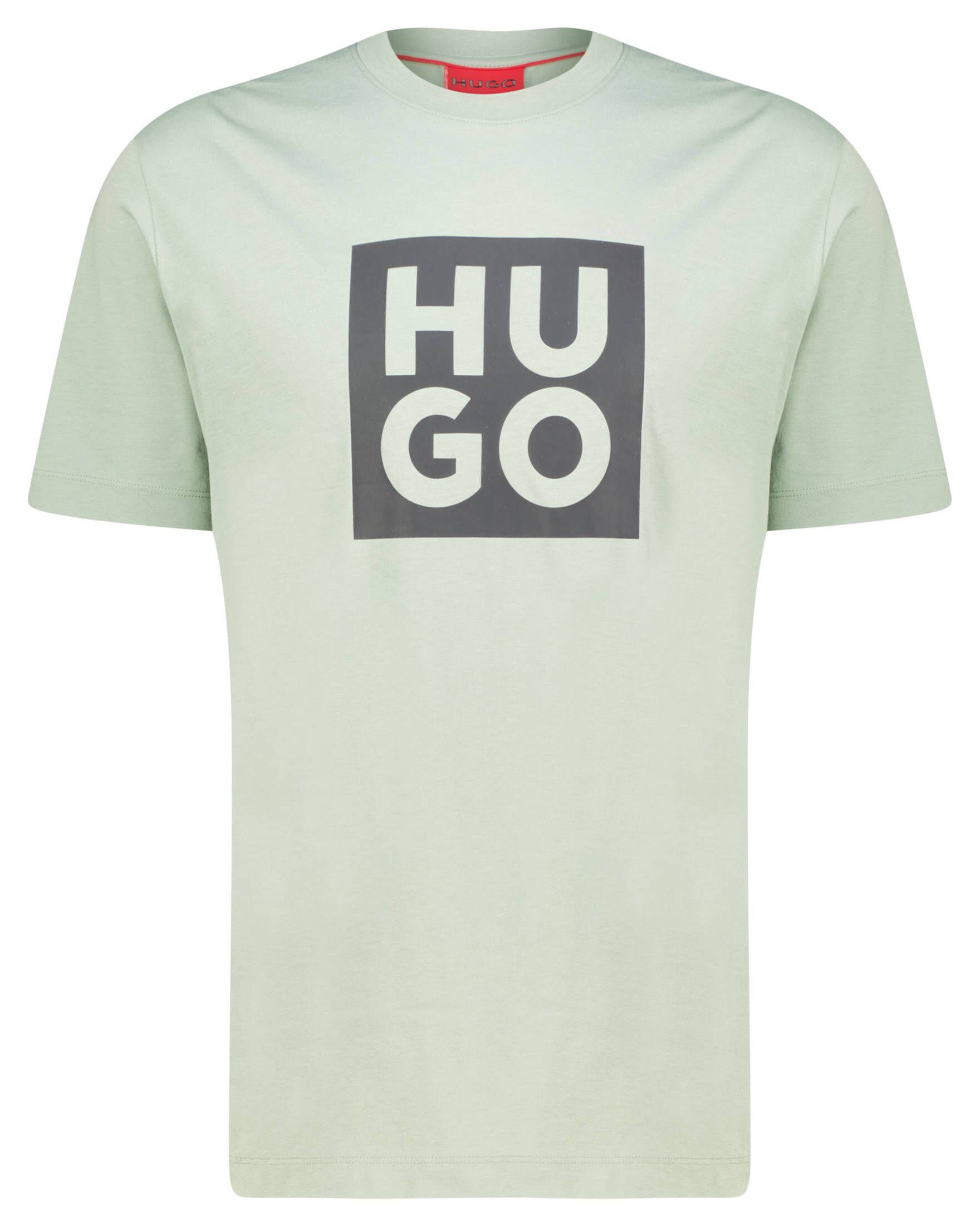 HUGO T-Shirt Herren T-Shirt DALTOR (1-tlg) grün (43)