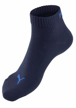 PUMA Kurzsocken (3-Paar) mit Rippbündchen