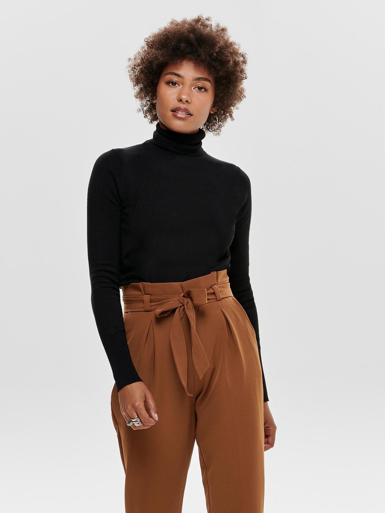Only Damen Langarm Pulli ONLVENICE L/S ROLLNECK PULLOVER günstig online kaufen