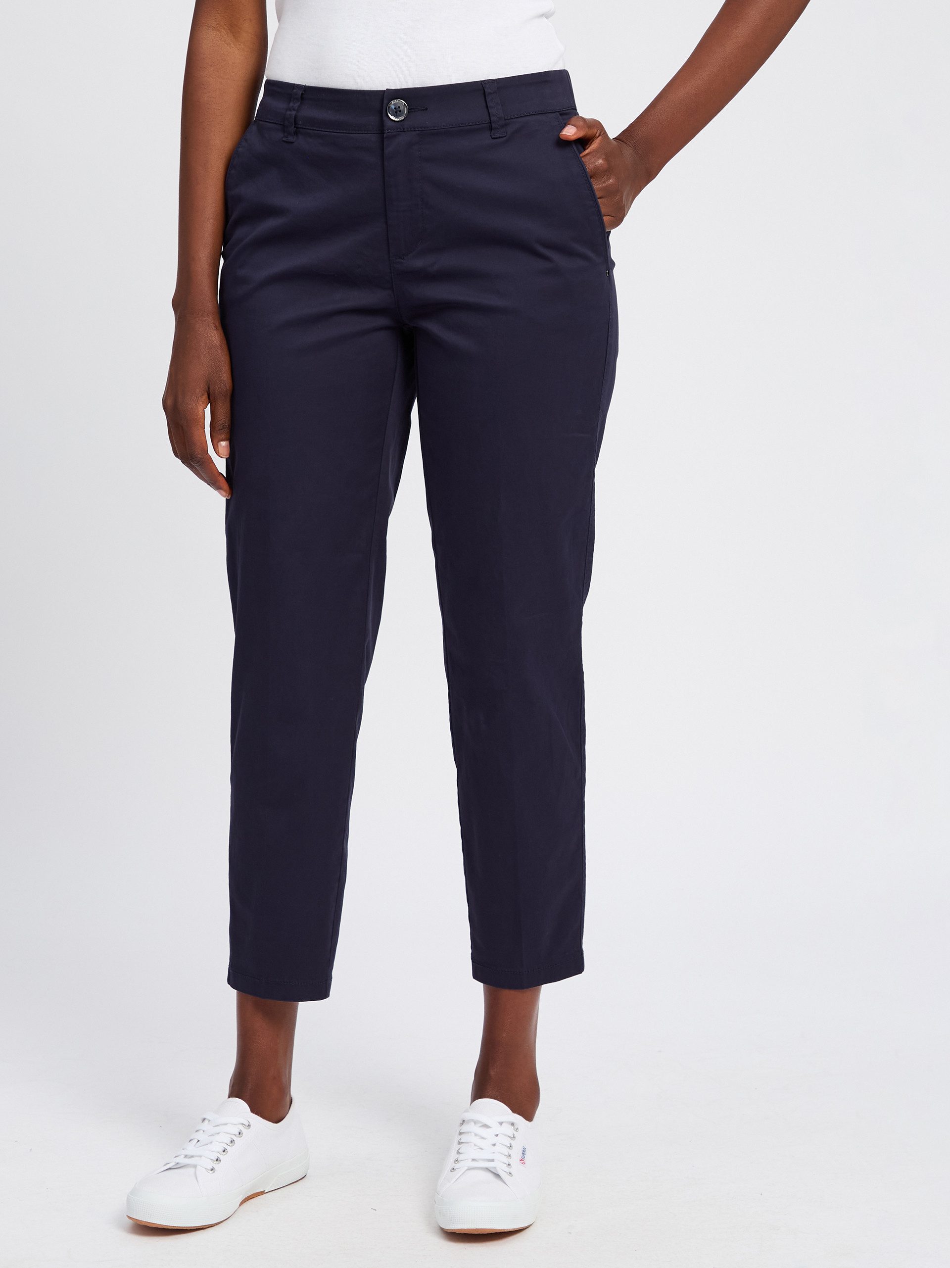 STREET ONE Bundfaltenhose günstig online kaufen