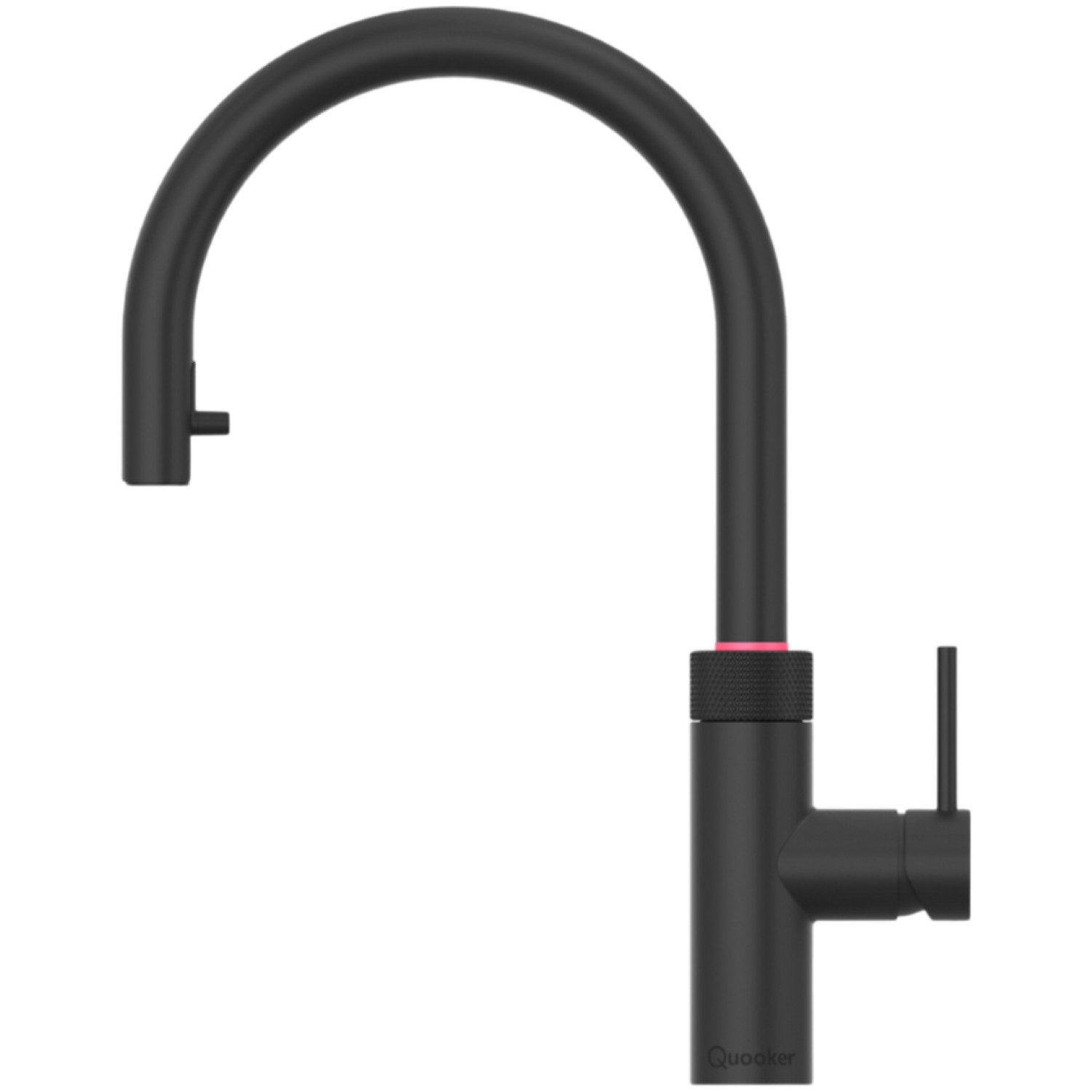 QUOOKER Küchenarmatur Flex Round mit PRO3 Reservoir - schwarz FXRBLK PRO3 *inkl. 7 JAHRE GARANTIE*