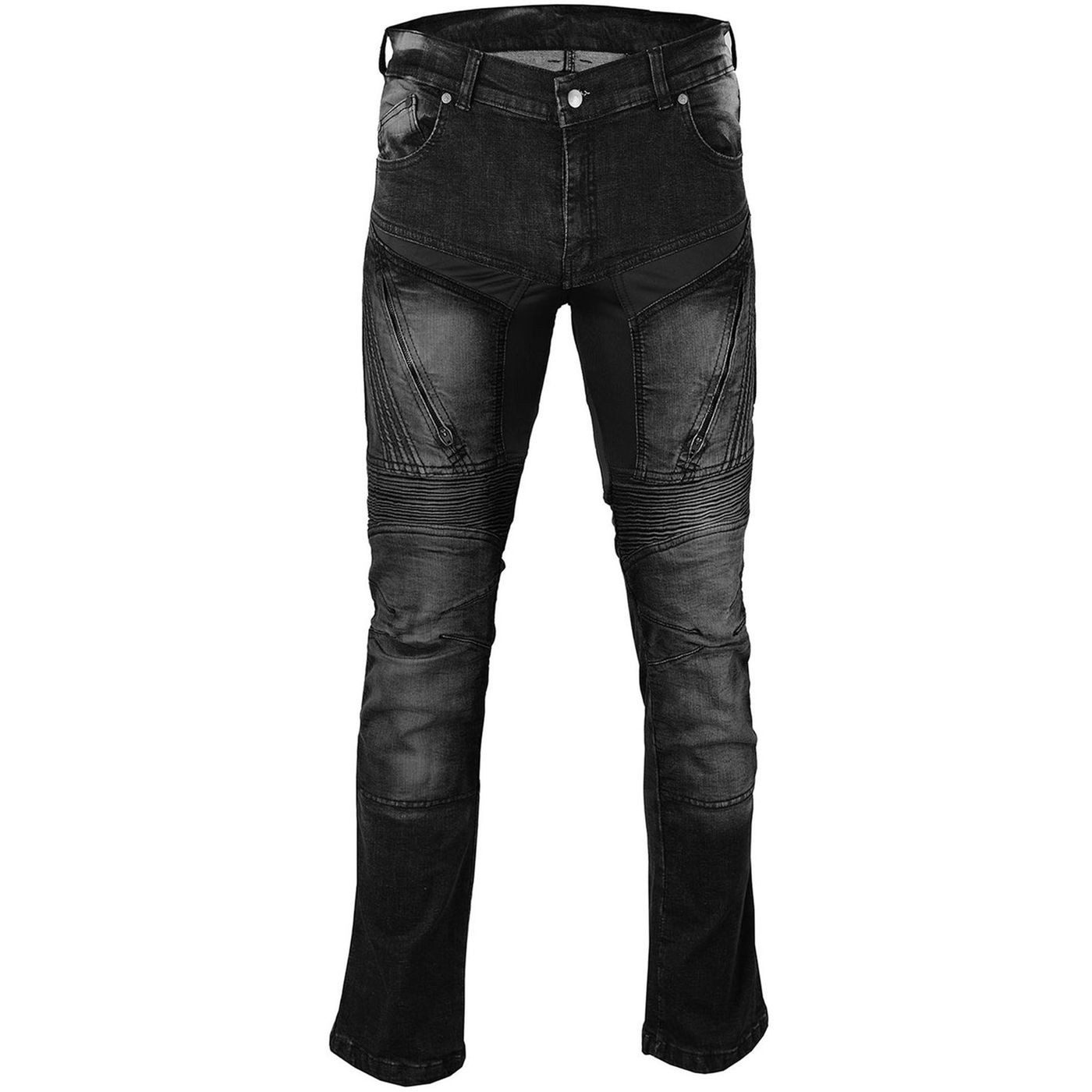 BULLDT Motorradhose JEANS-010 Damen (mit 4 abnehmbaren Protektoren) BULLDT Damen Jeans Gefüttert mit Aramid-Stoff