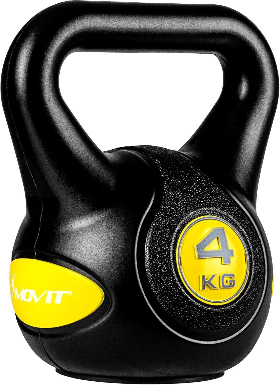 MOVIT Kettlebell Kettlebell Kunststoff grau 3 - 20 kg