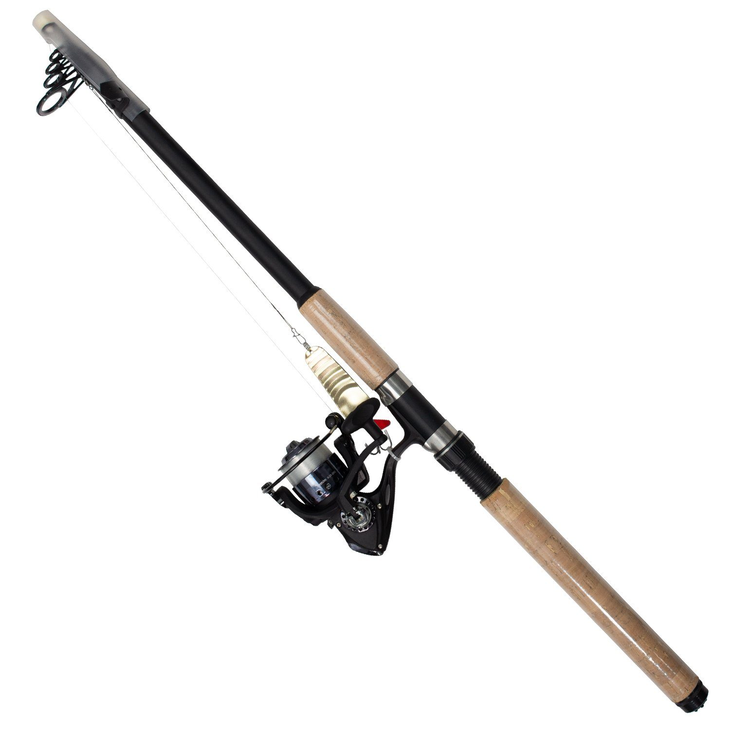 Equipment Rollen Kombination und Ruten All-in Combo Angel walleye, Arapaima & (5-tlg), 270 Karpfenrute Fishing pike