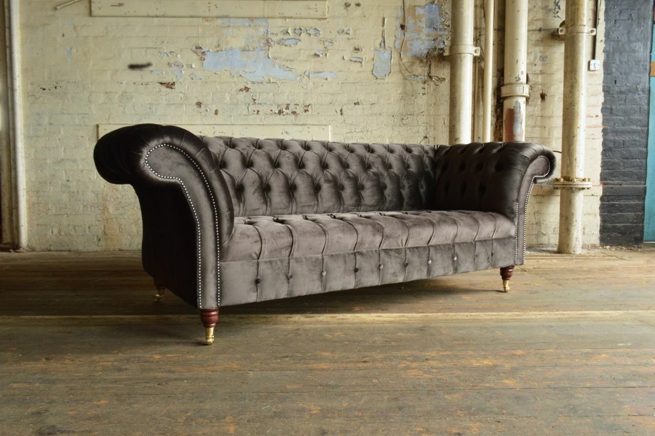 Sitz 2016-38-, Sitz XXL Sitzer 3-Sitzer Garnitur Sofa Garnitur JVmoebel Polster Couch XXL 3 Sofa Couch Chesterfield 3 Sitzer Chesterfield Polster