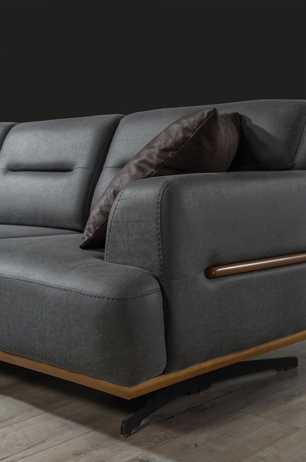 3 Sitzer Europa Luxus 3-Sitzer Made Stil Teile, Italienische Möbel, Sofa JVmoebel 1 Couch Design Wohnzimmer in
