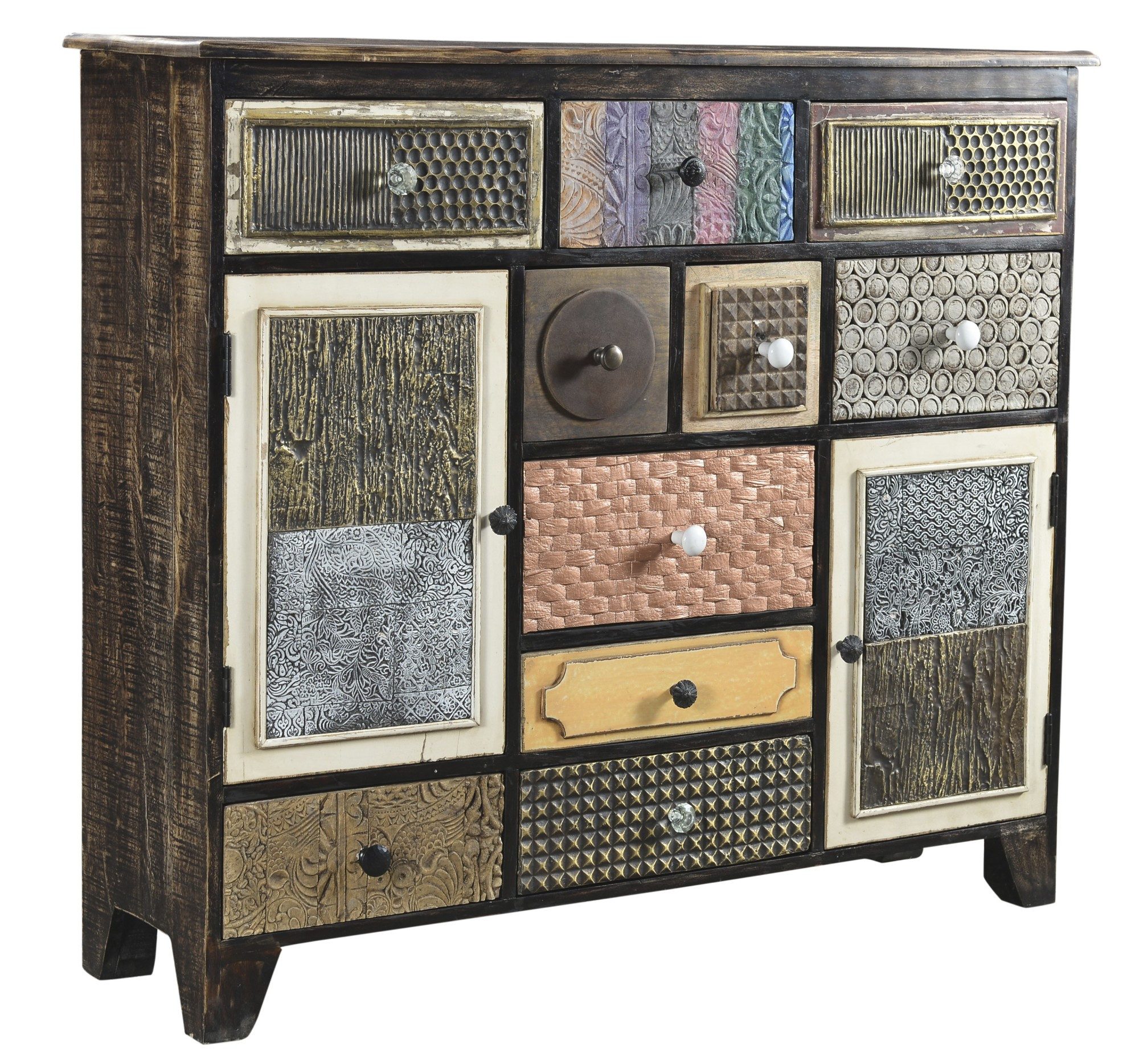 INTERIA Home & Living Sideboard, Sideboard KALAY Kommode Schrank Anrichte Holz Buffet