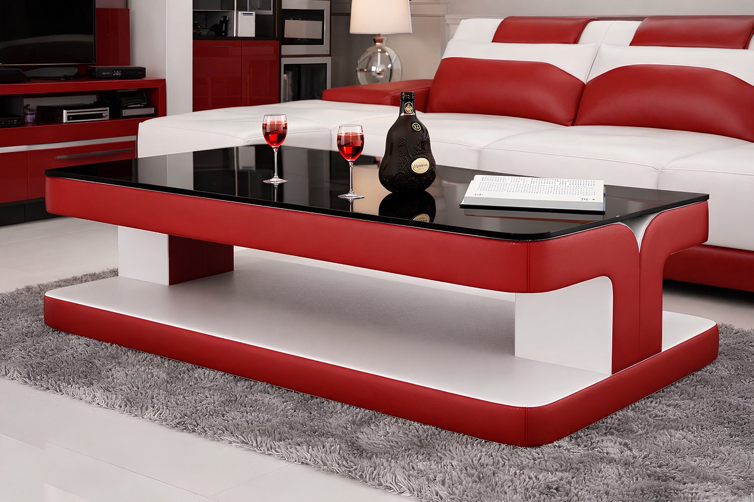 JVmoebel Couchtisch Modern Couchtisch Tisch Glastisch Tische Designer Beistelltisch Sofort (1-St), Made in Europa