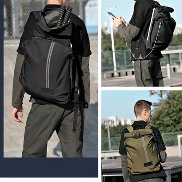 WISHDOR Tennistasche Tennistasche Tennisrucksack für Schlägertaschen für Männer und Frauen (55 x 40 x 10 cm), Tennis Rucksack mit Schuhfach für Tennis, Squash, Squash