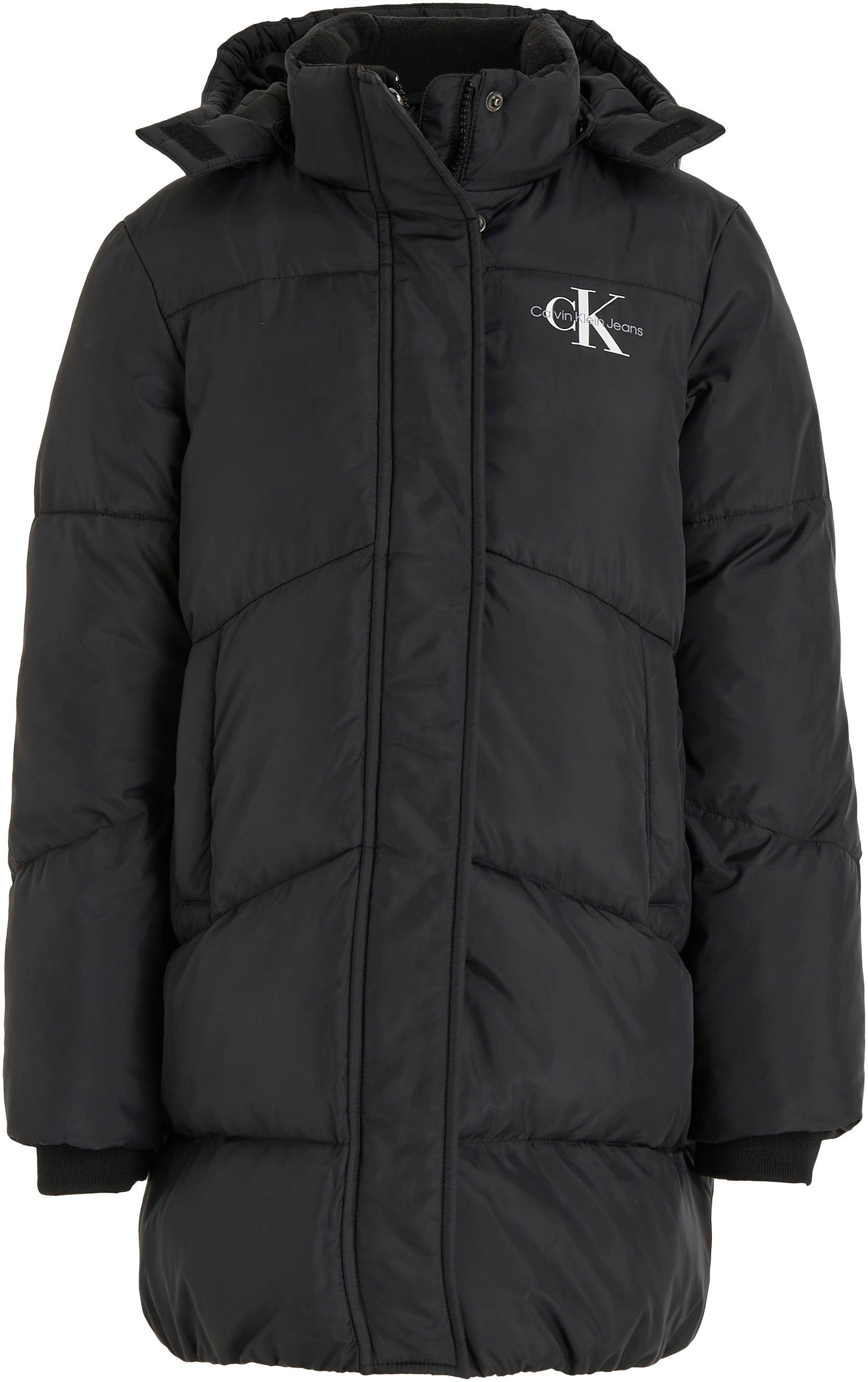 Jeans Calvin CK Klein LONG PUFFER COAT Steppmantel