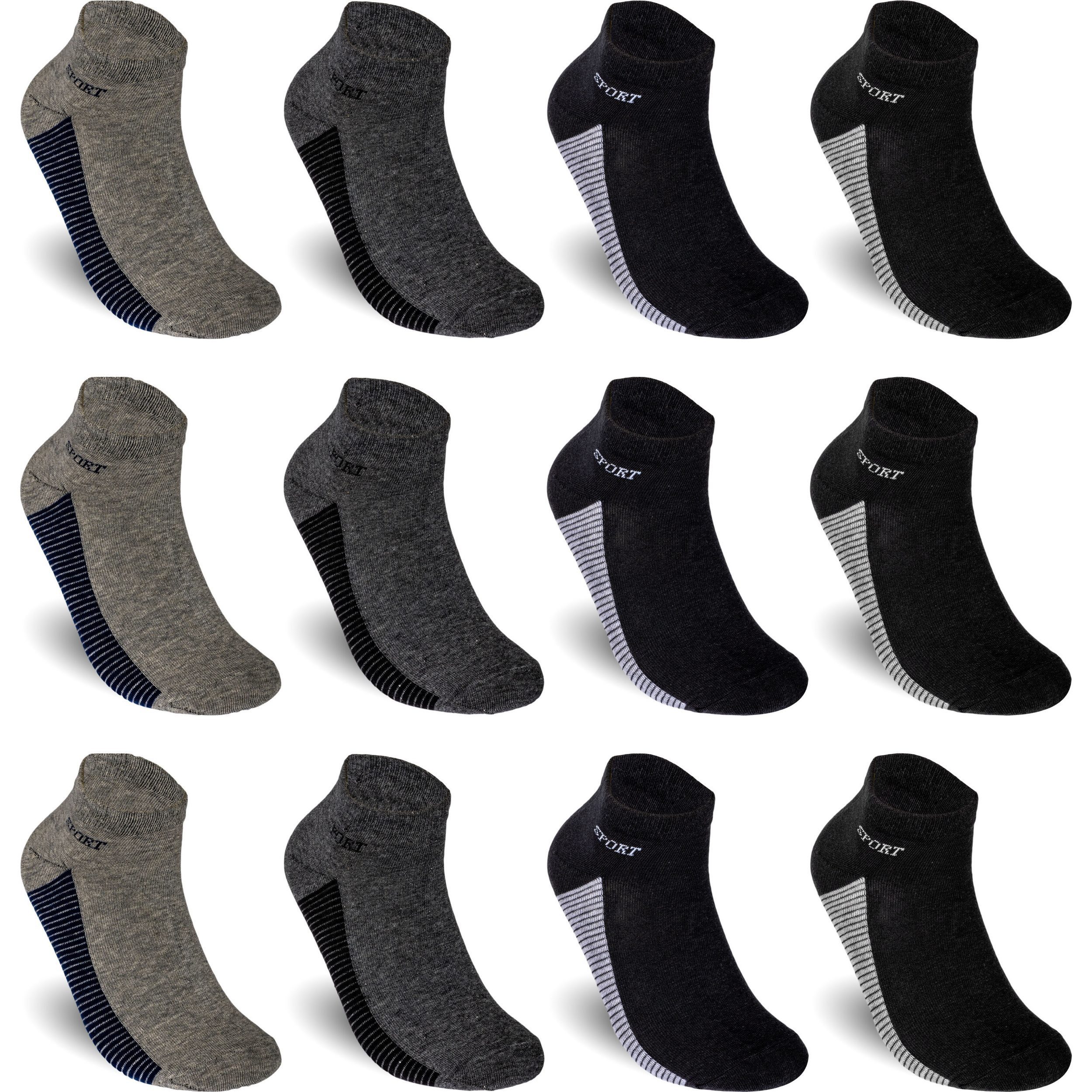 TEXEMP Sneakersocken 12 Paar Sneaker Socken günstig online kaufen