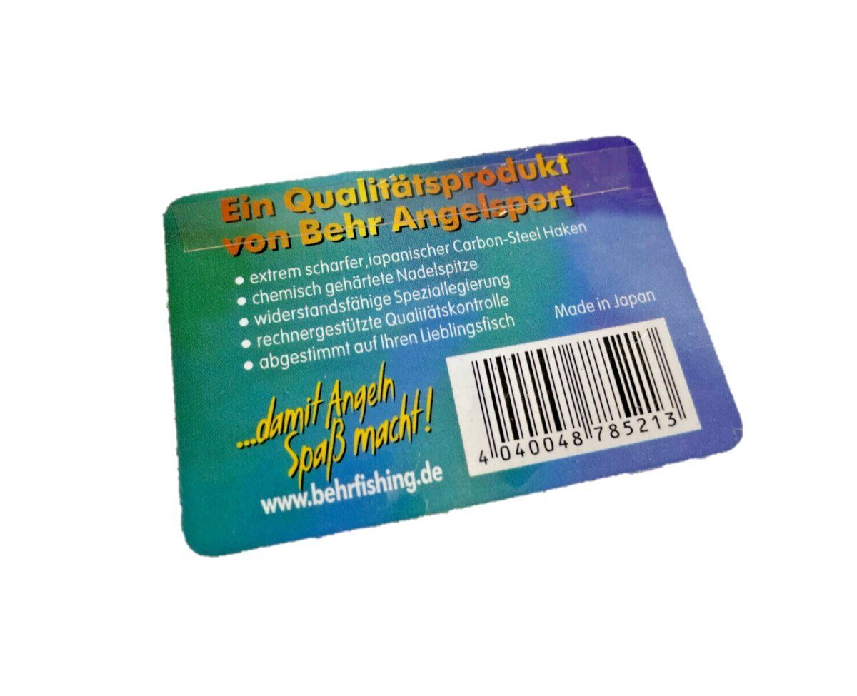 Behr Stipphaken Allround YASHITA - 10 lose Haken Plättchen Angelhaken Friedfischhaken, Extrem Scharf