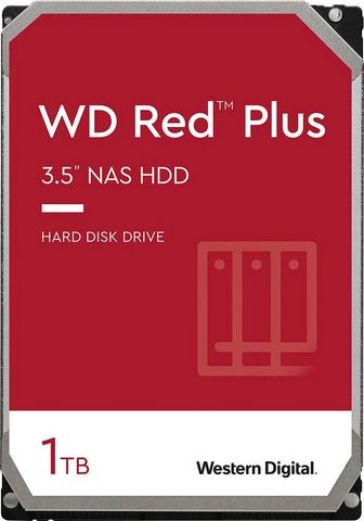 Western Digital WD Red™ Plus HDD-NAS-Festplatte (1 TB)...