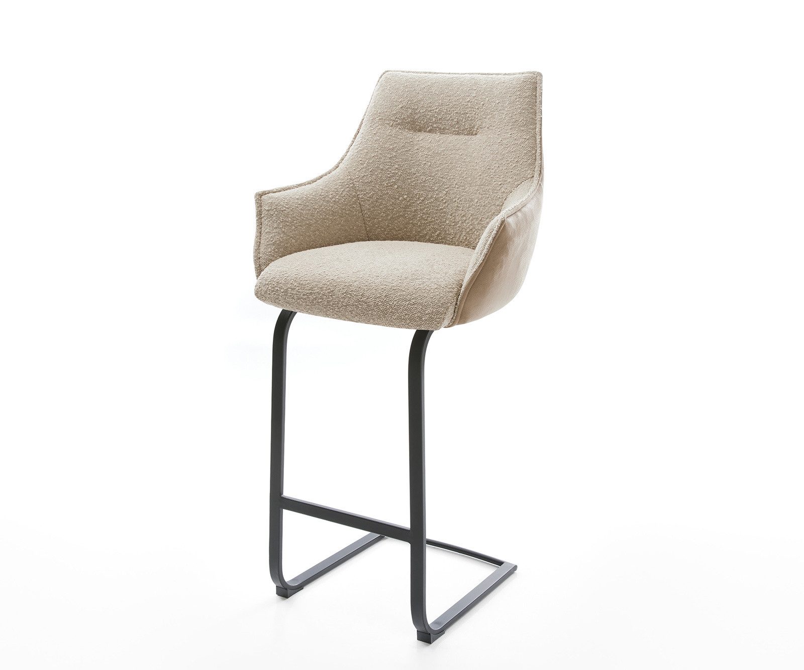 DELIFE Barhocker Alja-Flex, Freischwinger flach Metall günstig online kaufen