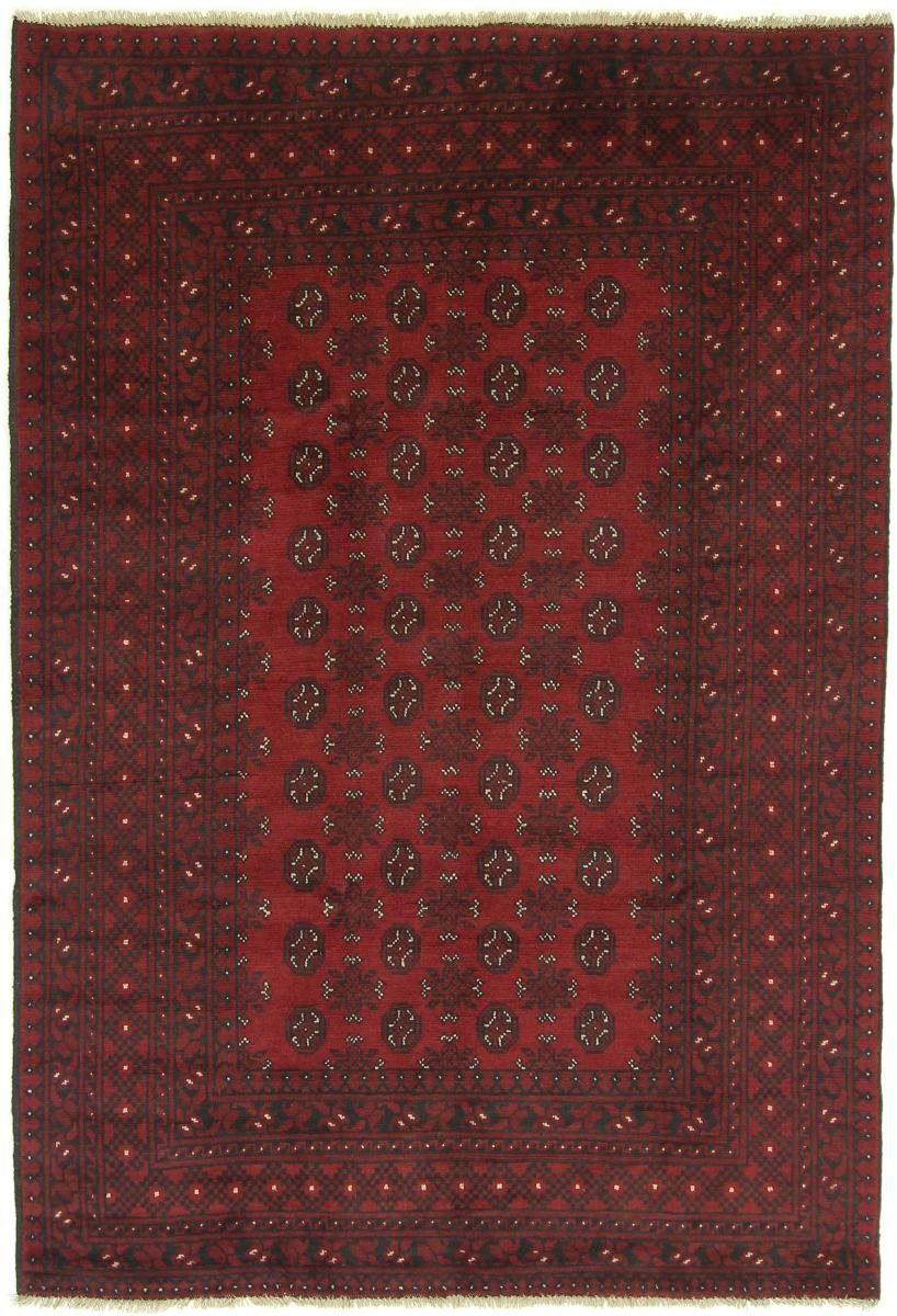 160x242 Orientteppich Nain Afghan rechteckig, Handgeknüpfter Trading, Akhche Höhe: Orientteppich, 6 mm