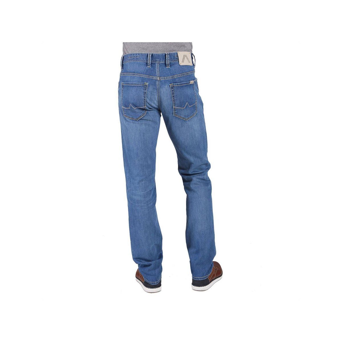 5-Pocket-Jeans blau (1-tlg) Alberto